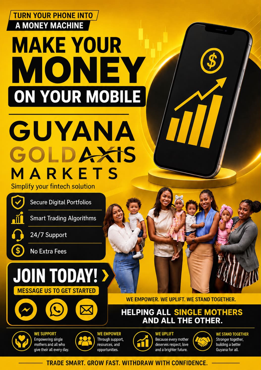 Guyana GoldAxis Markets Facebook ad