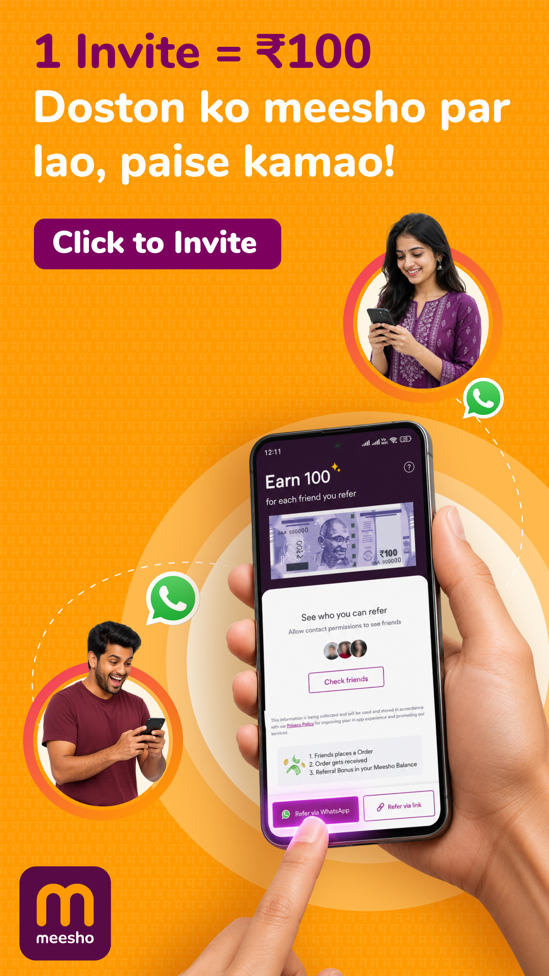 Meesho Facebook ad