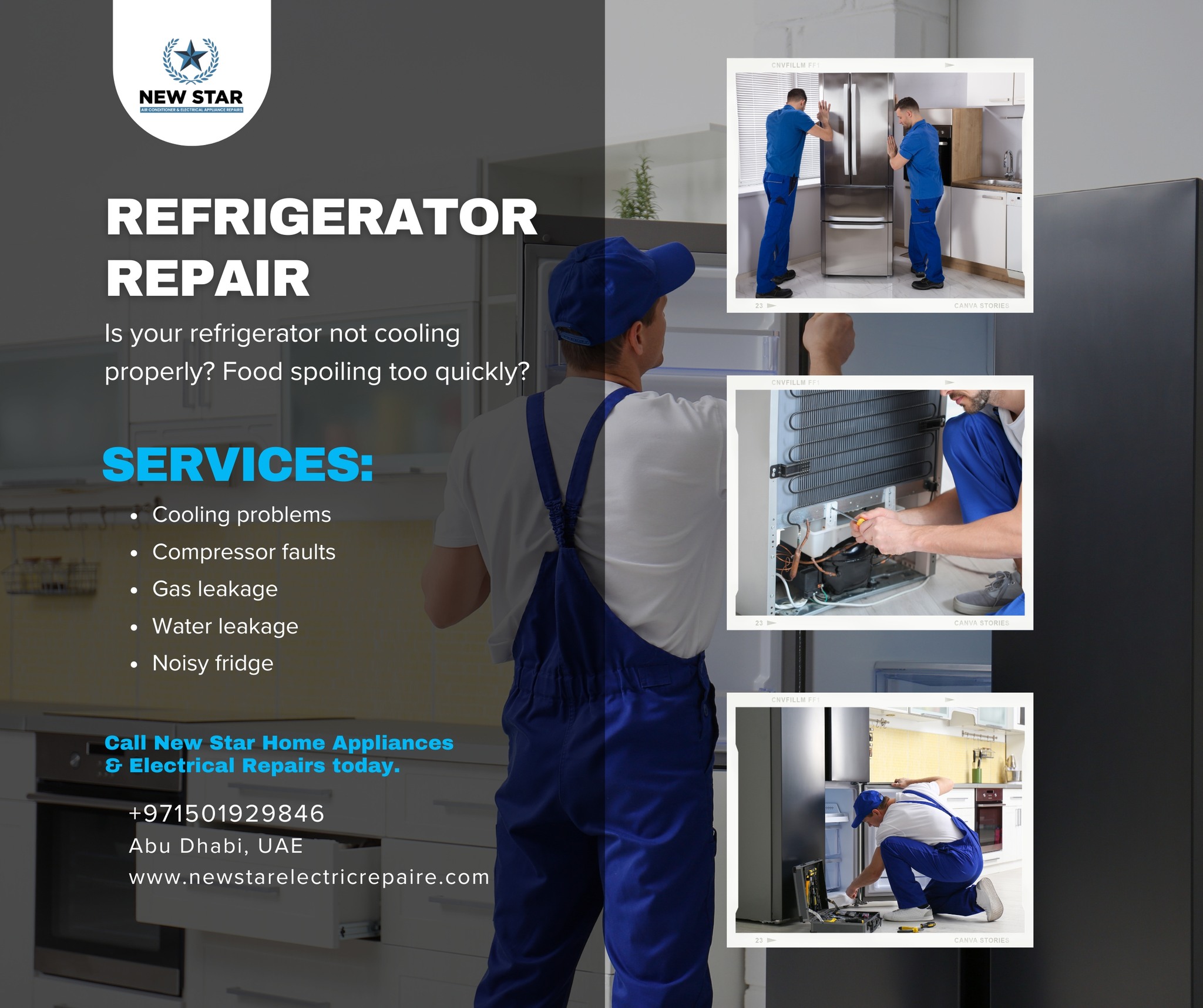 New Star Home Appliances & Electrical Repair Shop Facebook ad