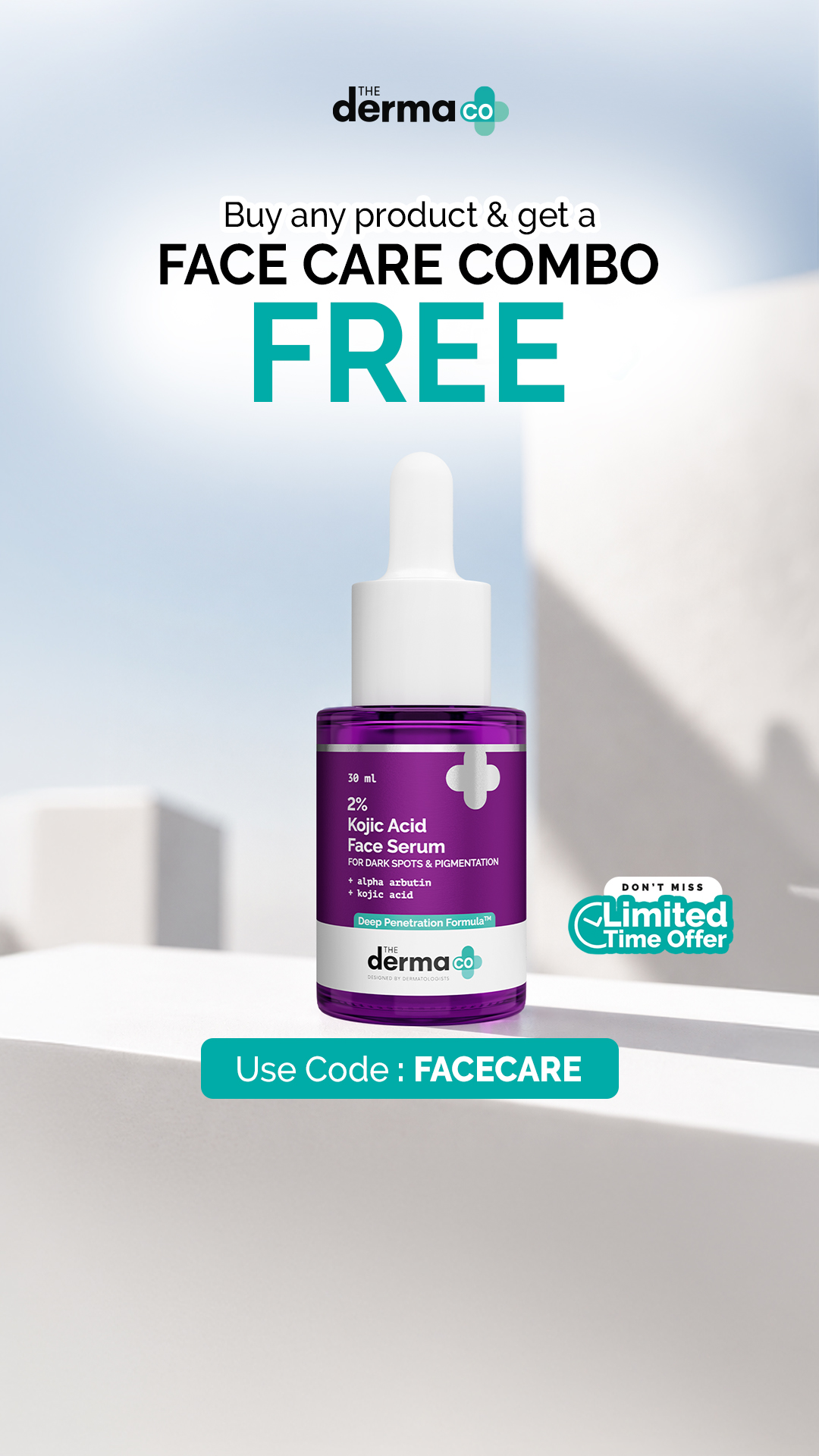 The Derma Co. Facebook ad