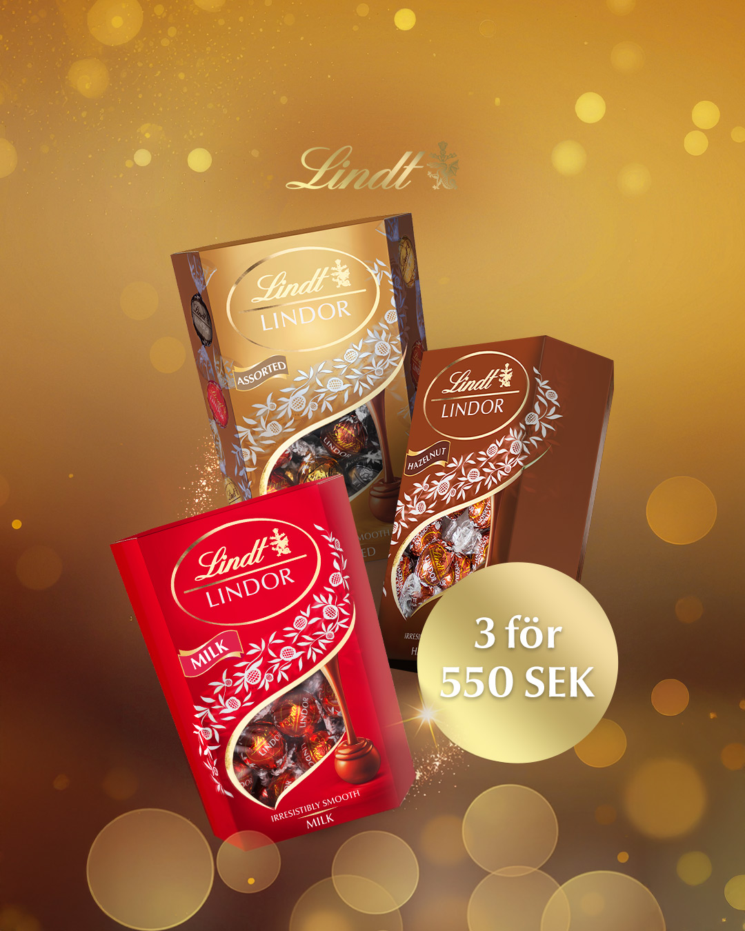 Lindt Facebook ad