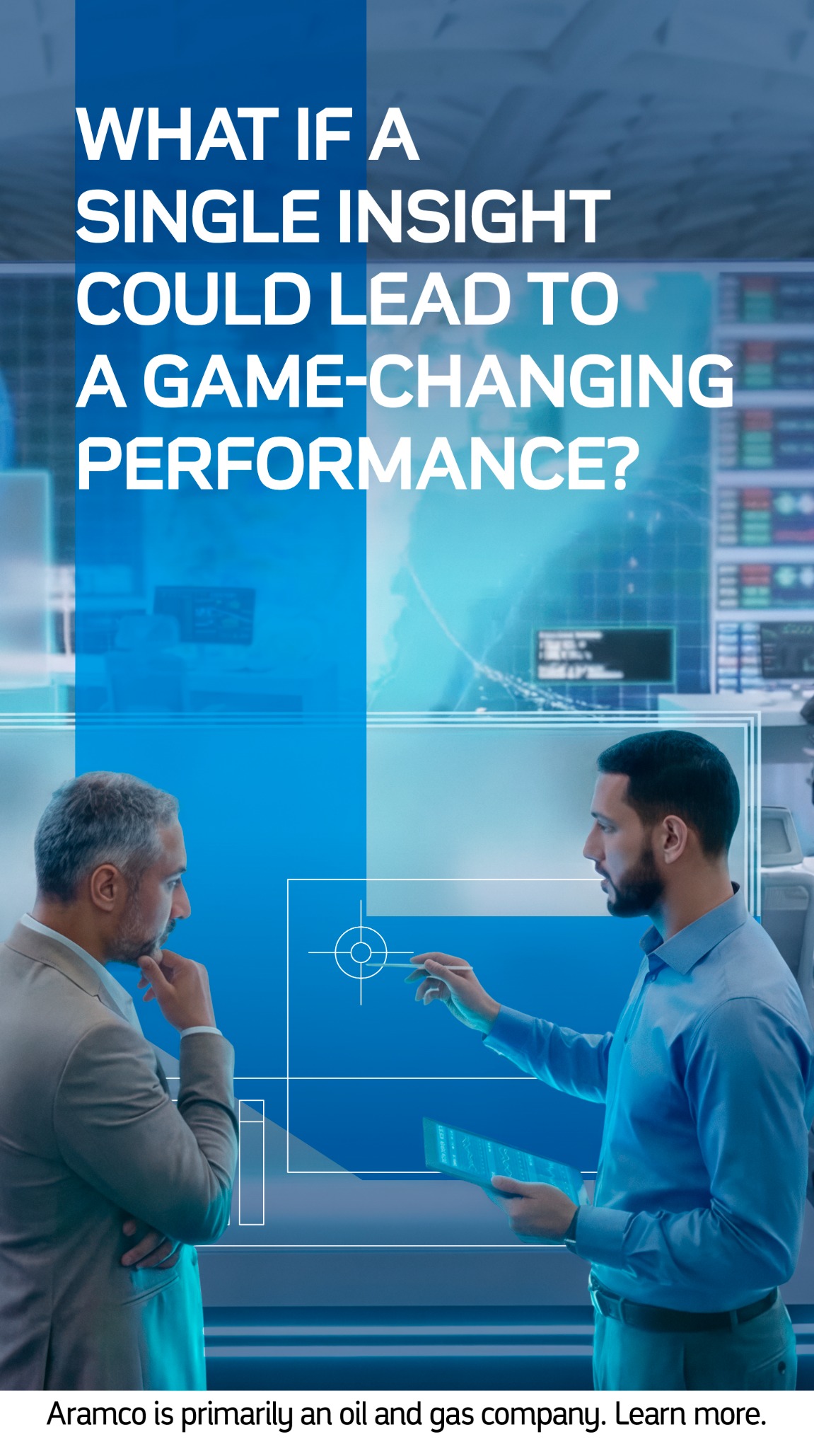 aramco Facebook ad