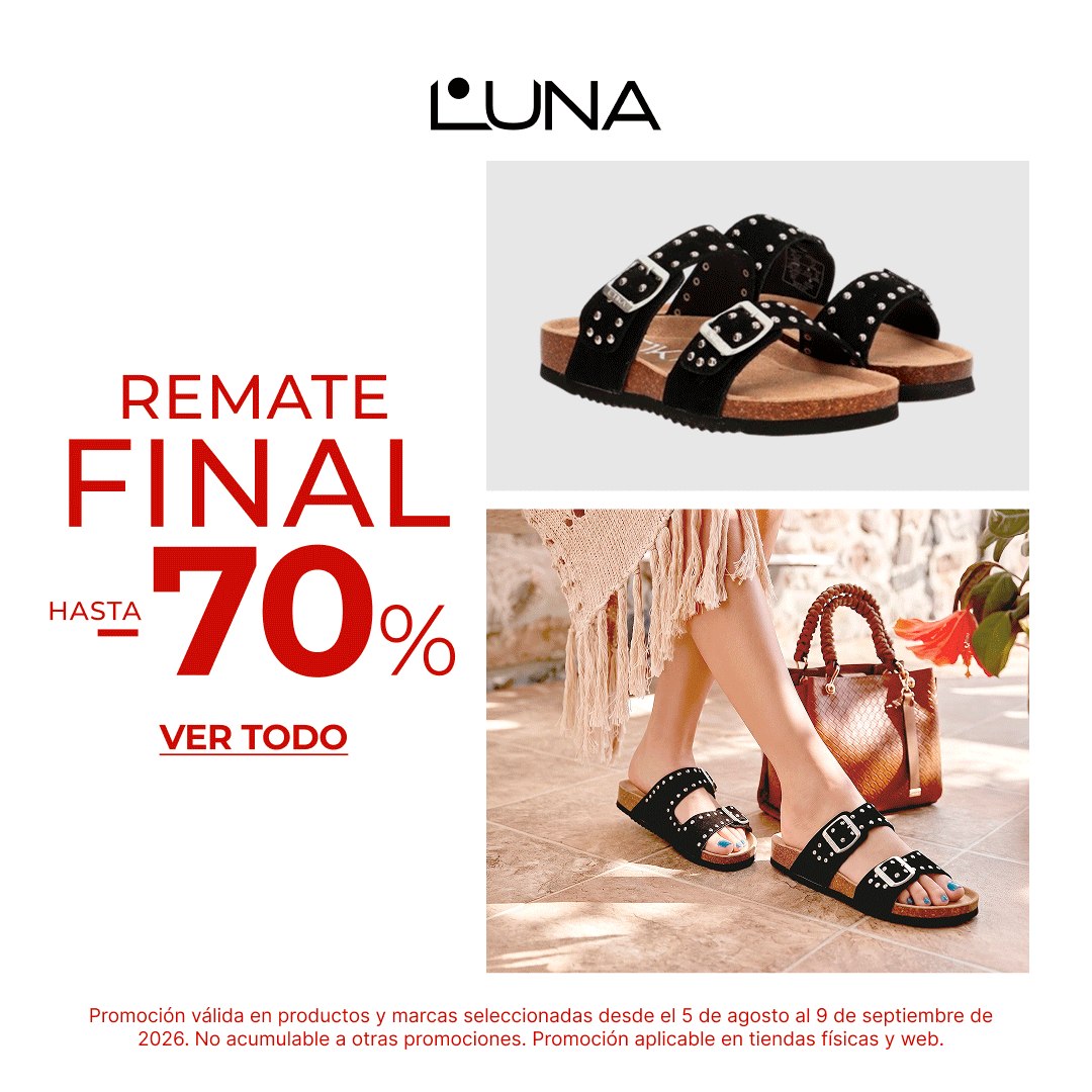 LUNA Calzados y Complementos Facebook ad: Remate final