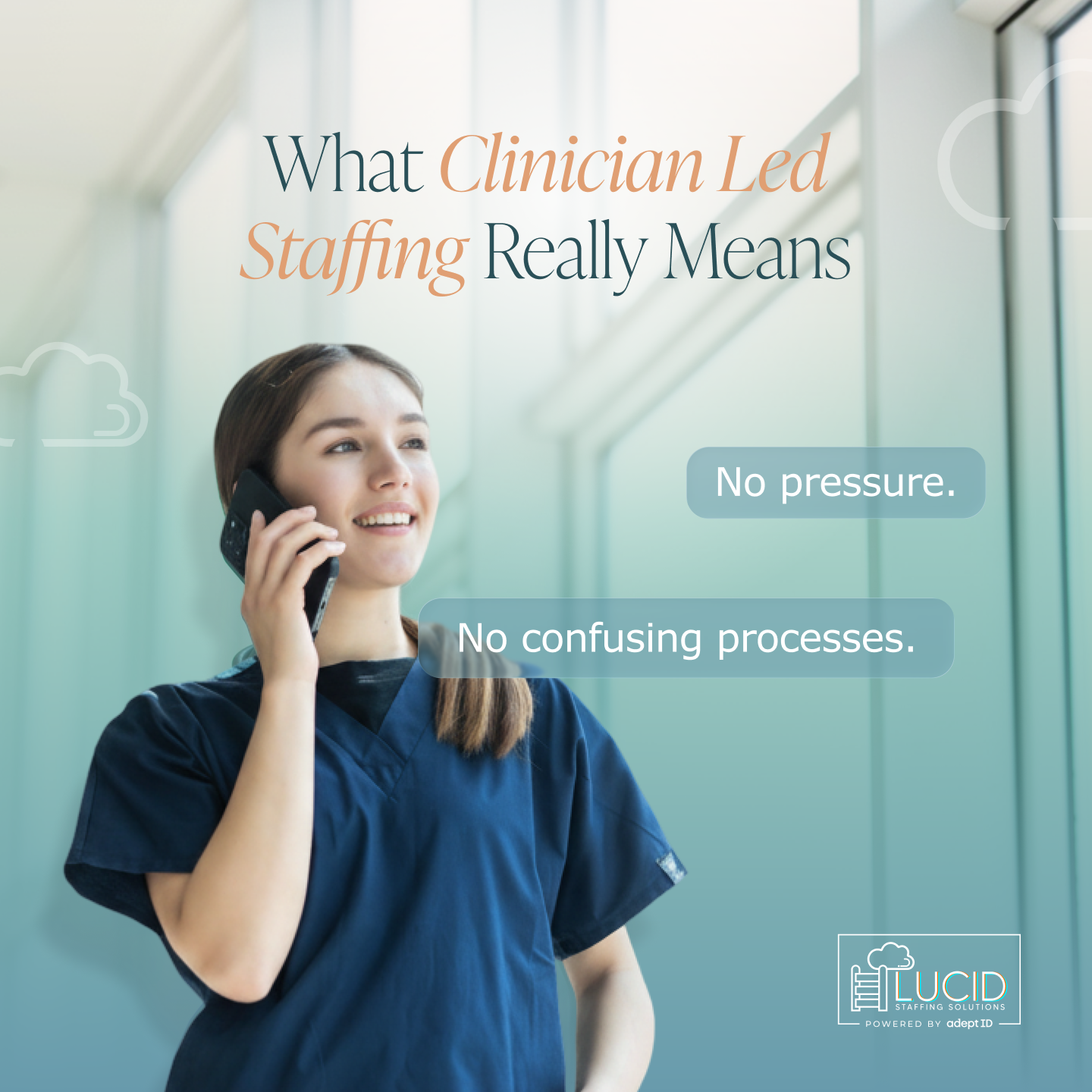 Lucid Staffing Solutions Facebook ad