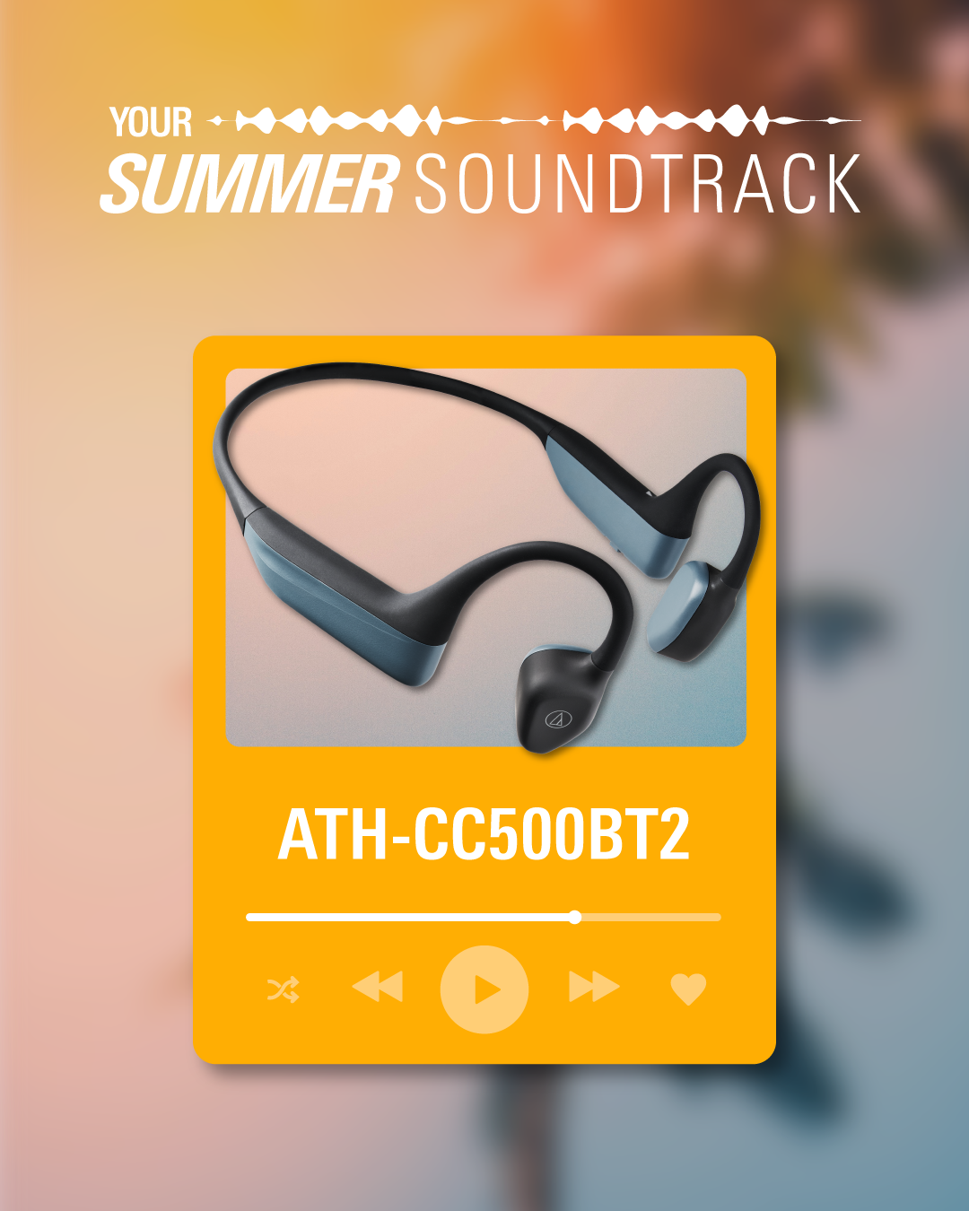 Audio-Technica EMEA Facebook ad
