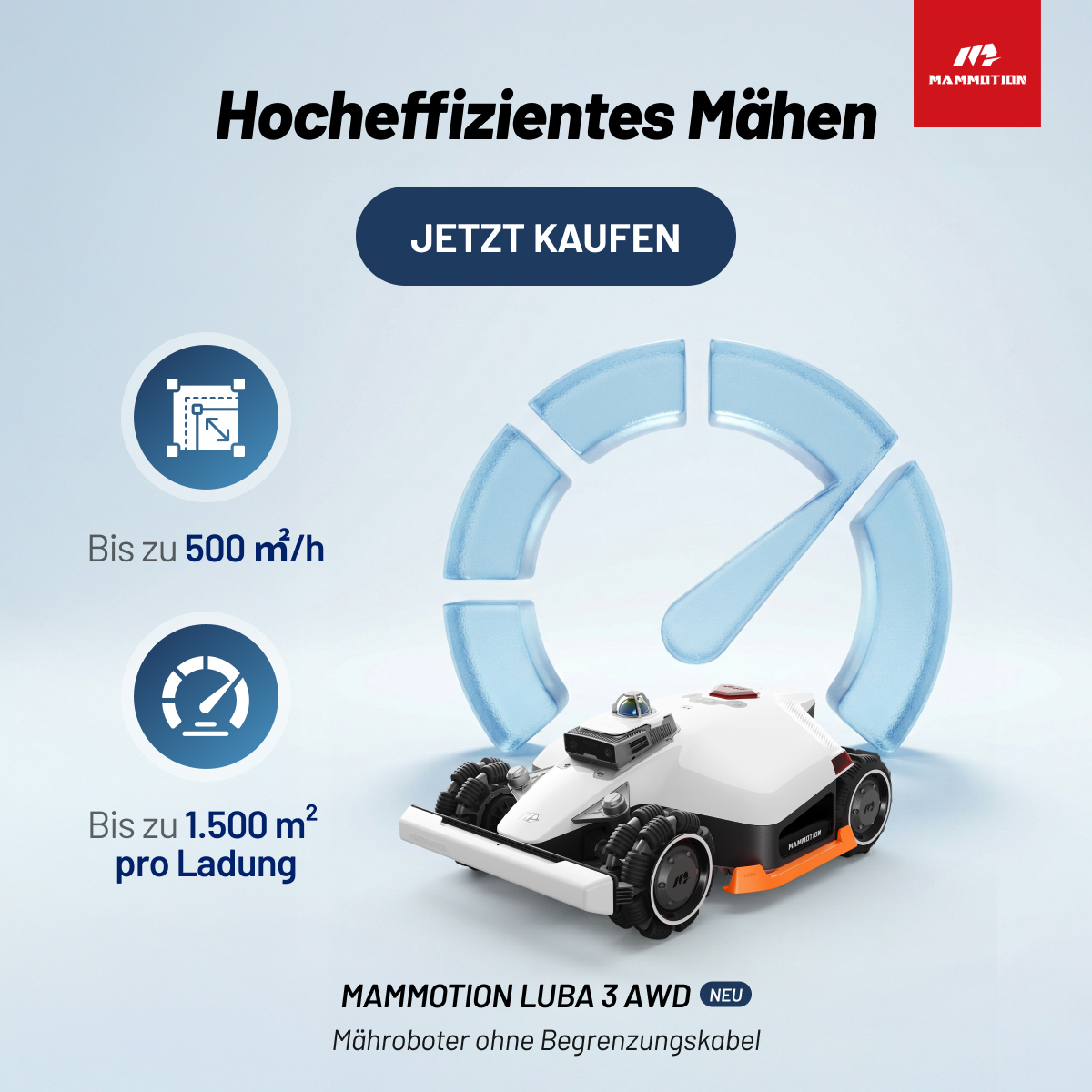 Mammotion Facebook ad
