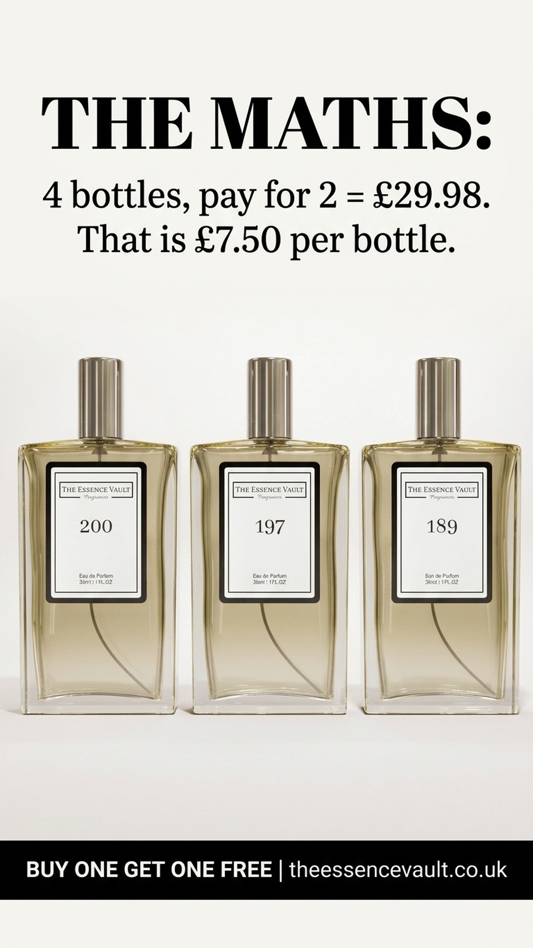 The Essence Vault Facebook ad