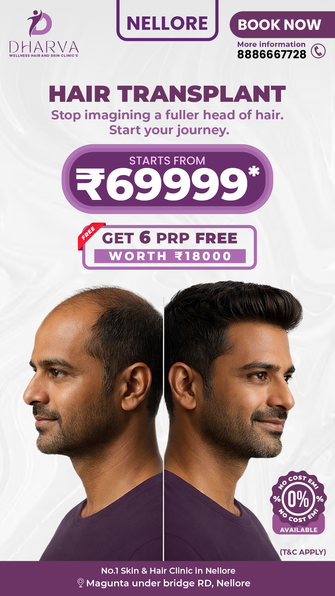 Dharva Wellness Hair And Skin Clinics Facebook ad