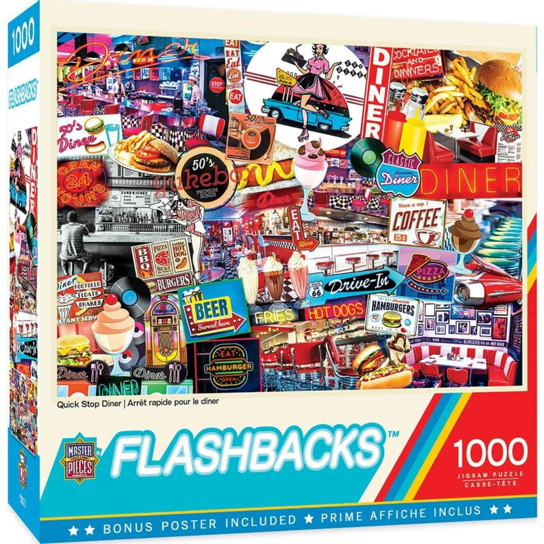 MasterPieces Puzzle Company Facebook ad: Buy 3 Puzzles, Get 1 FREE