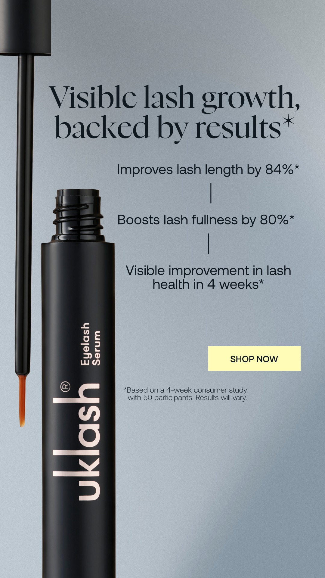 Uklash Facebook ad from Mar 20, 2026