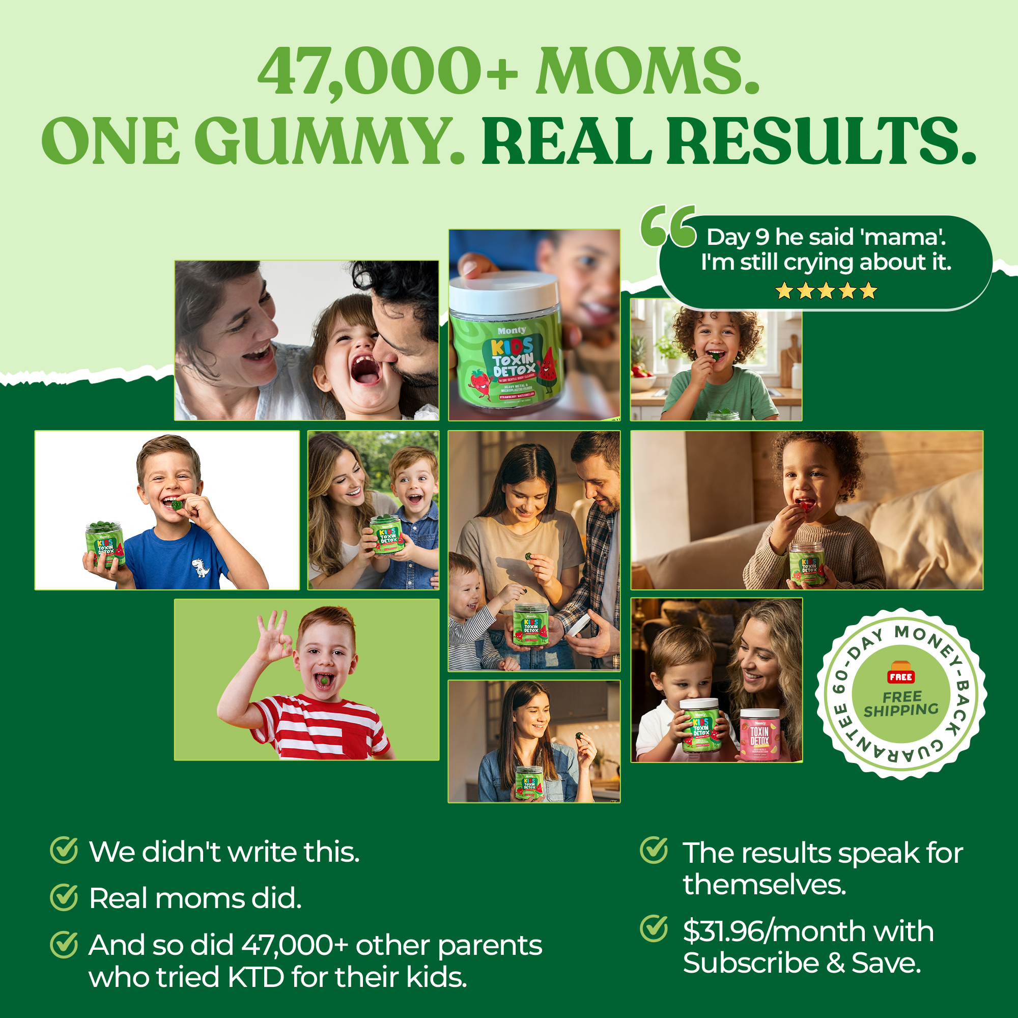 Monty Supplements Facebook ad from Mar 4, 2026