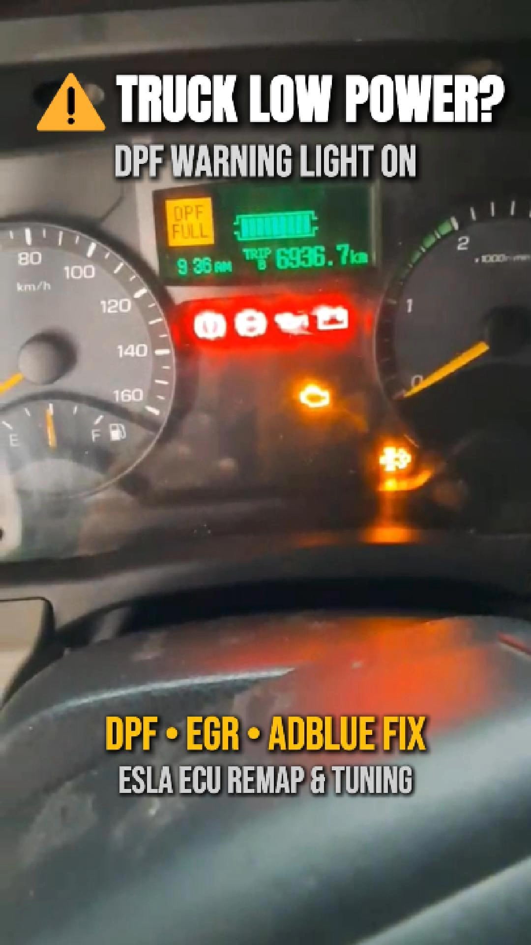 Esla ECU Remap & Tuning Facebook ad: Fix DPF • EGR • AdBlue + Restore Truck Power