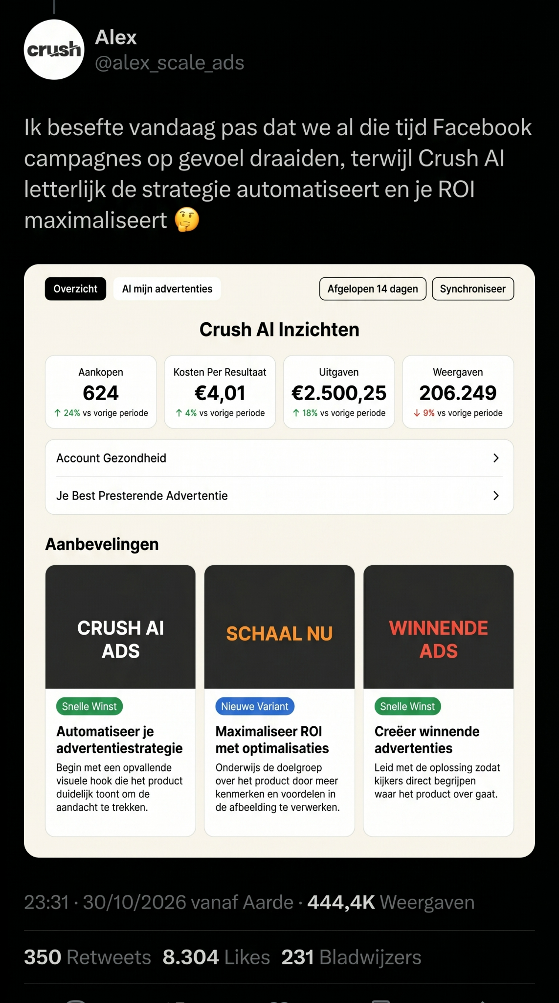 trycrush.ai Facebook ad