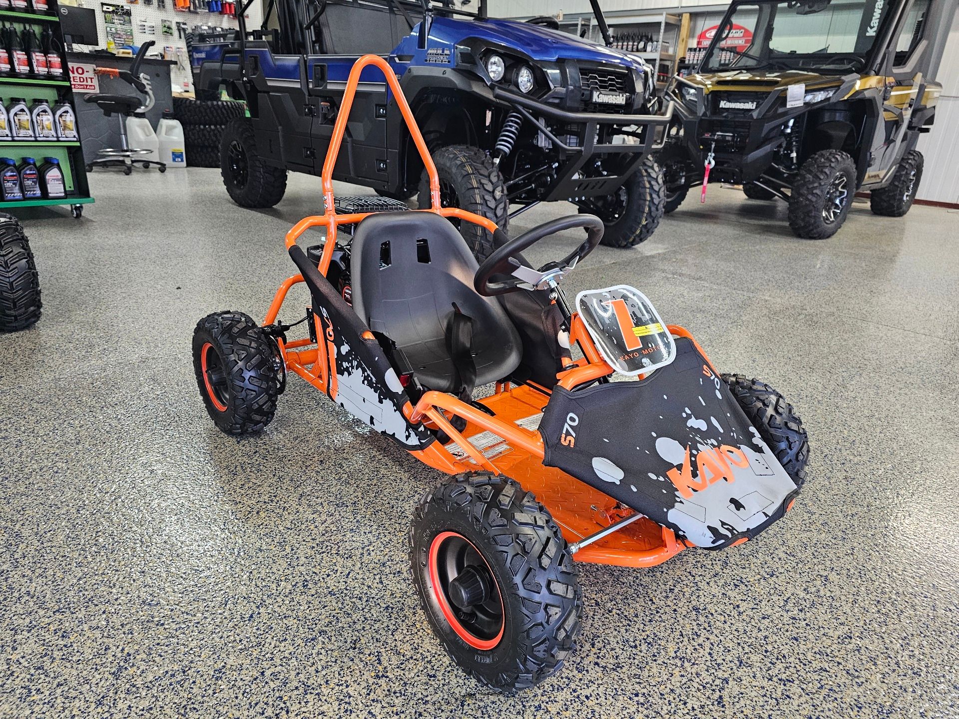 Tommy's Motorsports of Scott County Facebook ad: Kayo builds off‑road machines that make getting started…