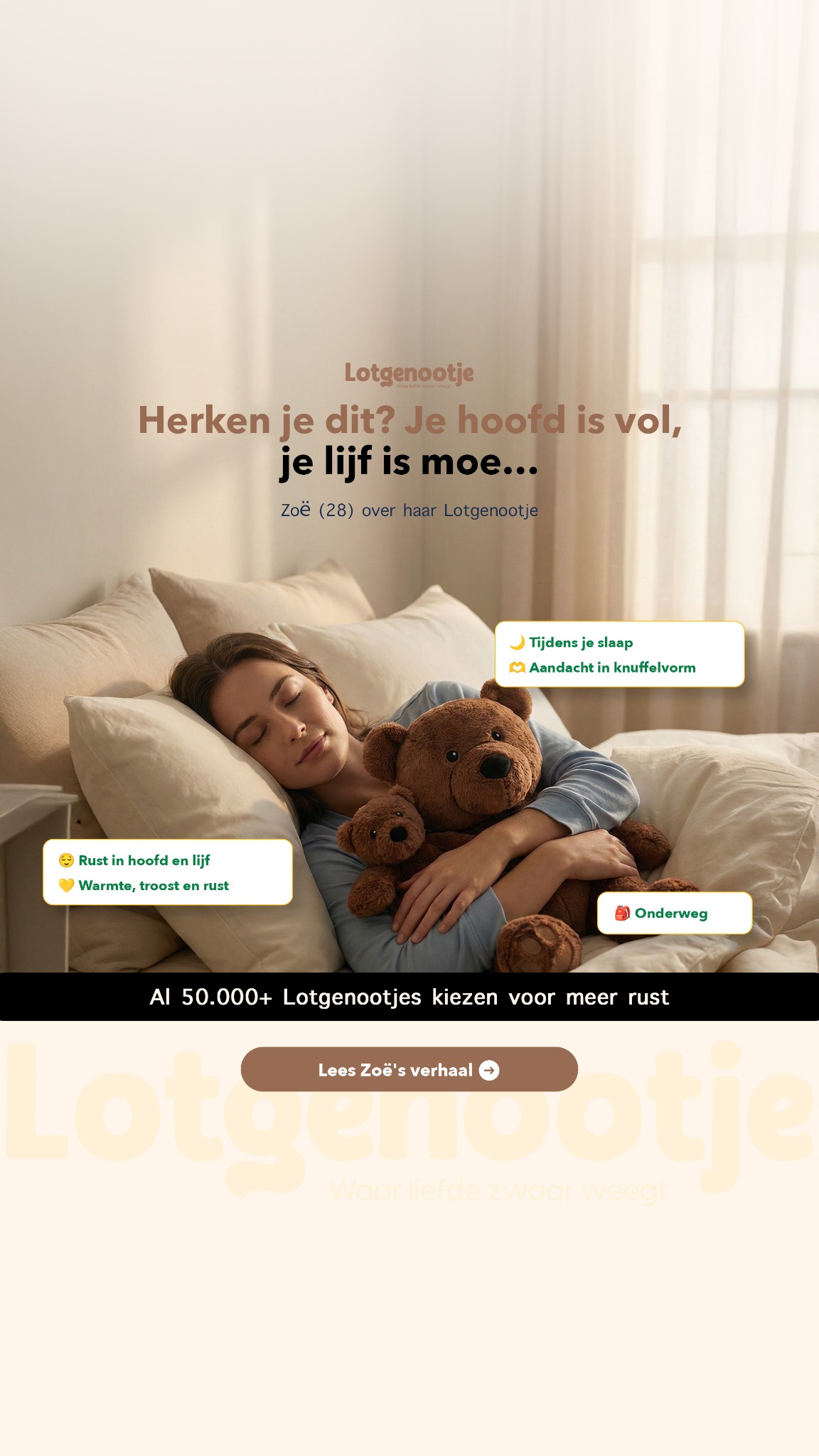 Lotgenootje Facebook ad