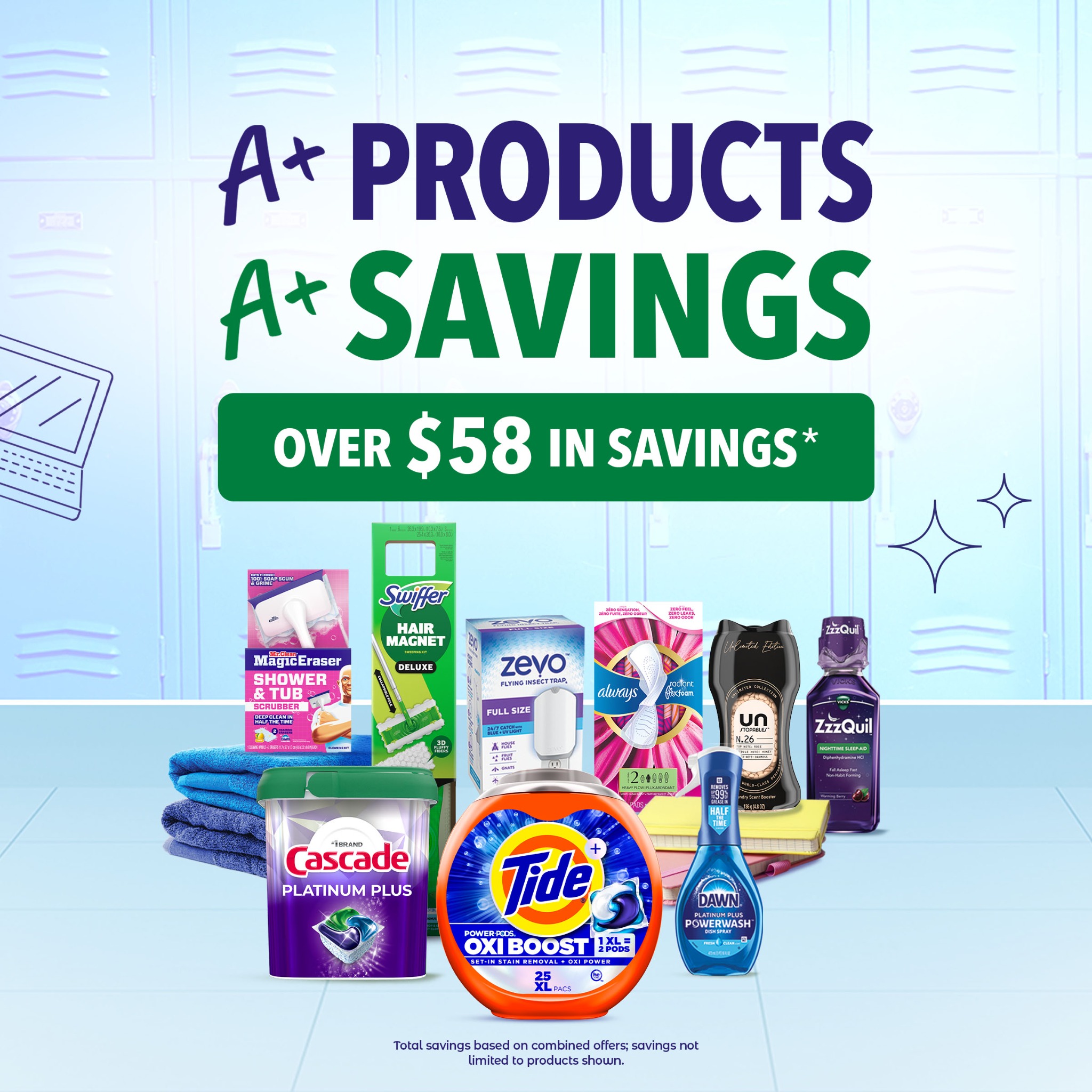 P&G brandSAVER Facebook ad