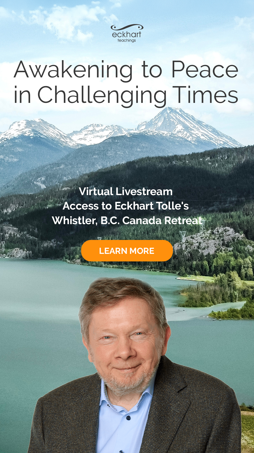 Eckhart Tolle Facebook ad