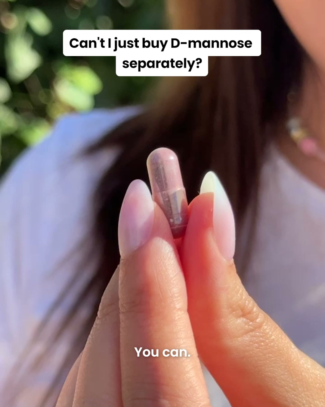 Semaine Health Facebook ad: D-Mannose Isn’t Good Enough.