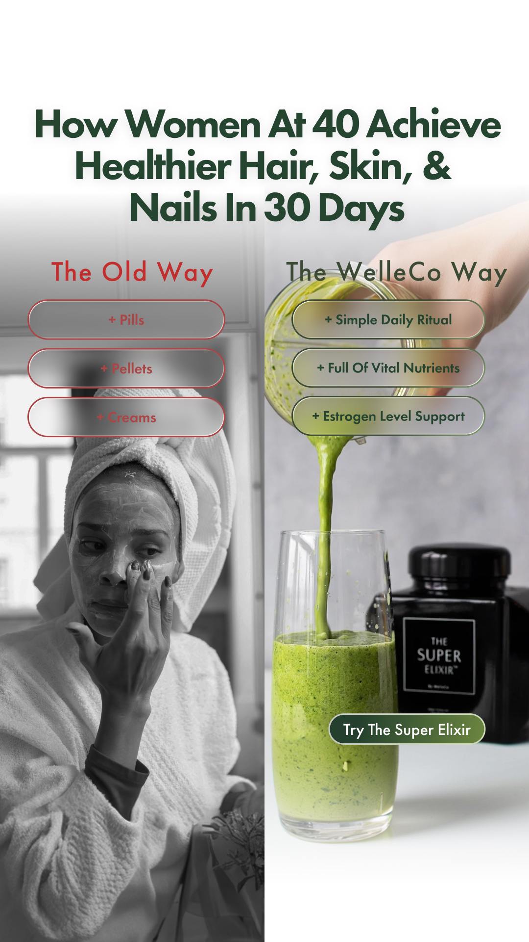 WelleCo Facebook ad