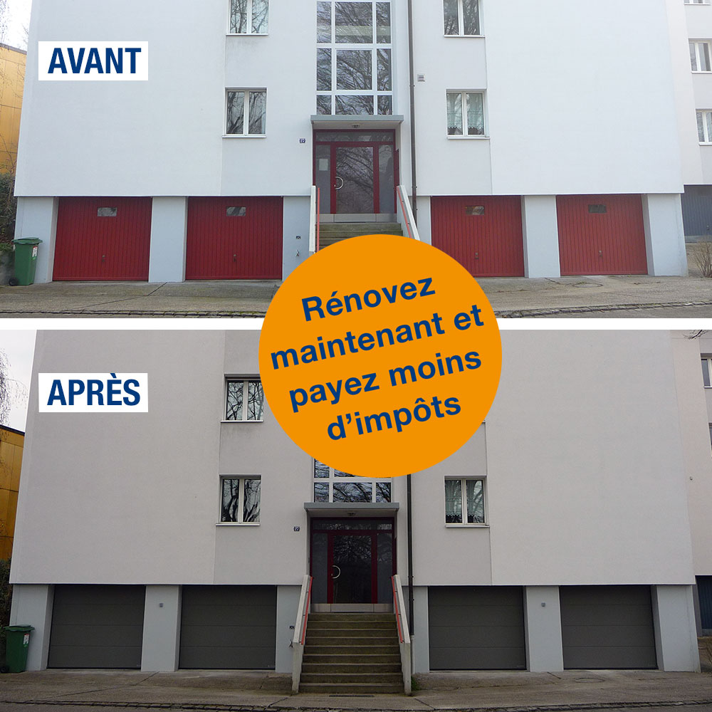 Hörmann Schweiz AG Facebook ad: Une nouvelle porte de garage, plus de confort…