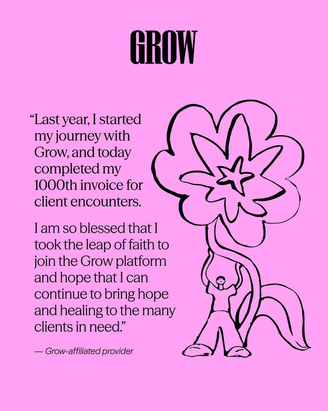 Grow Therapy Facebook ad