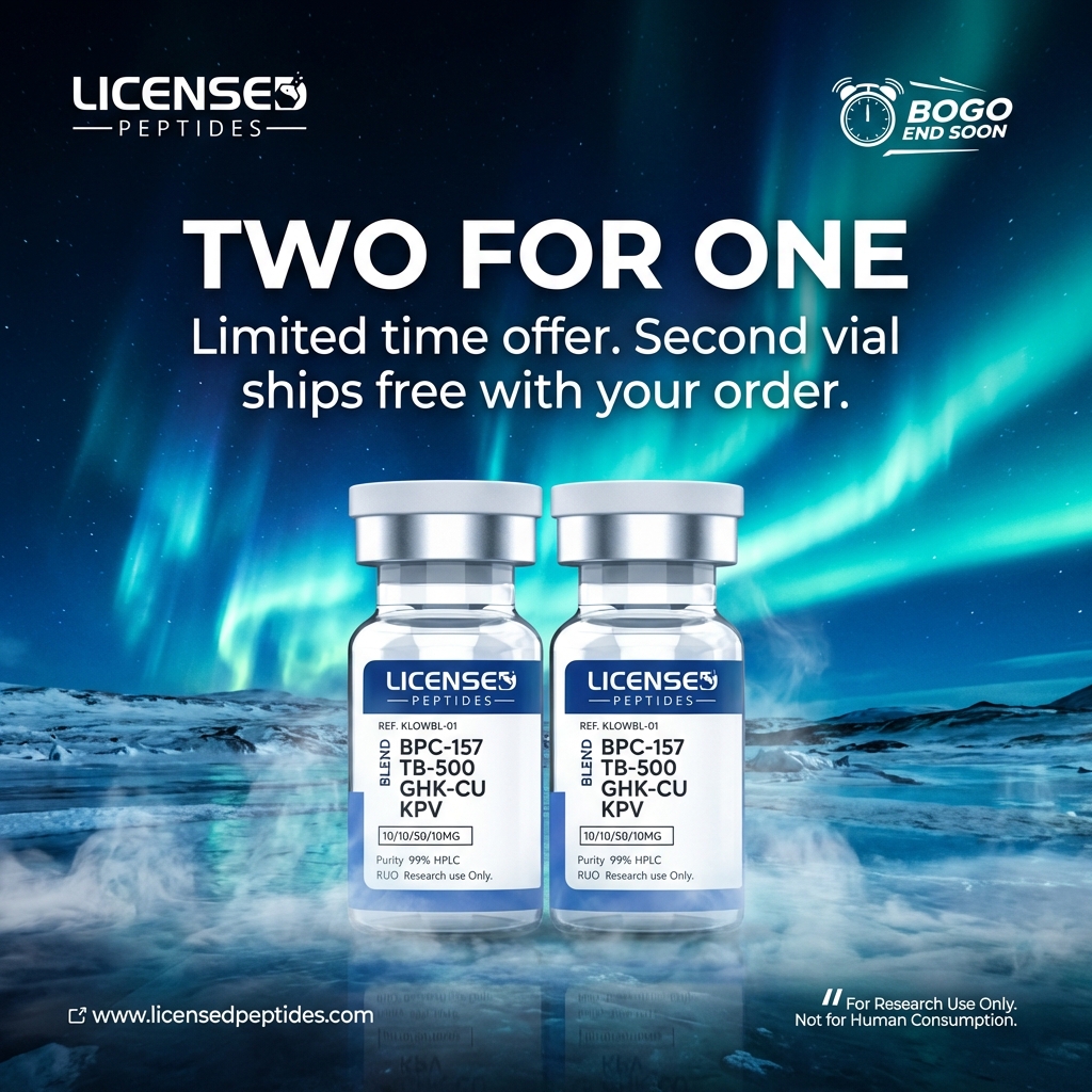 LicensedPeptides Facebook ad
