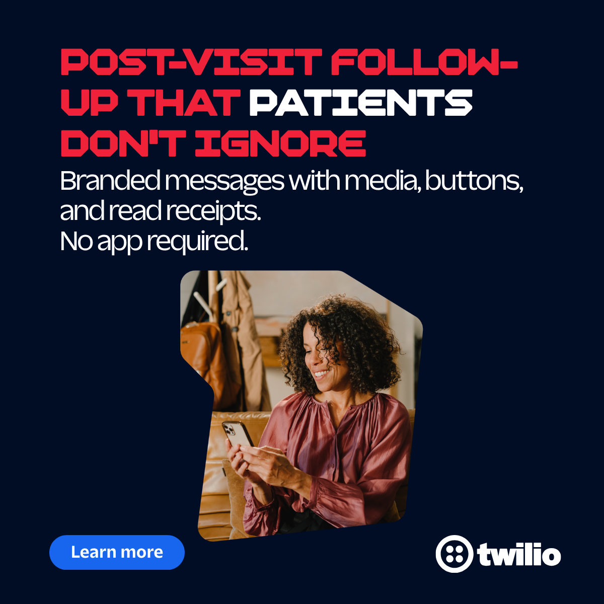 Twilio Facebook ad