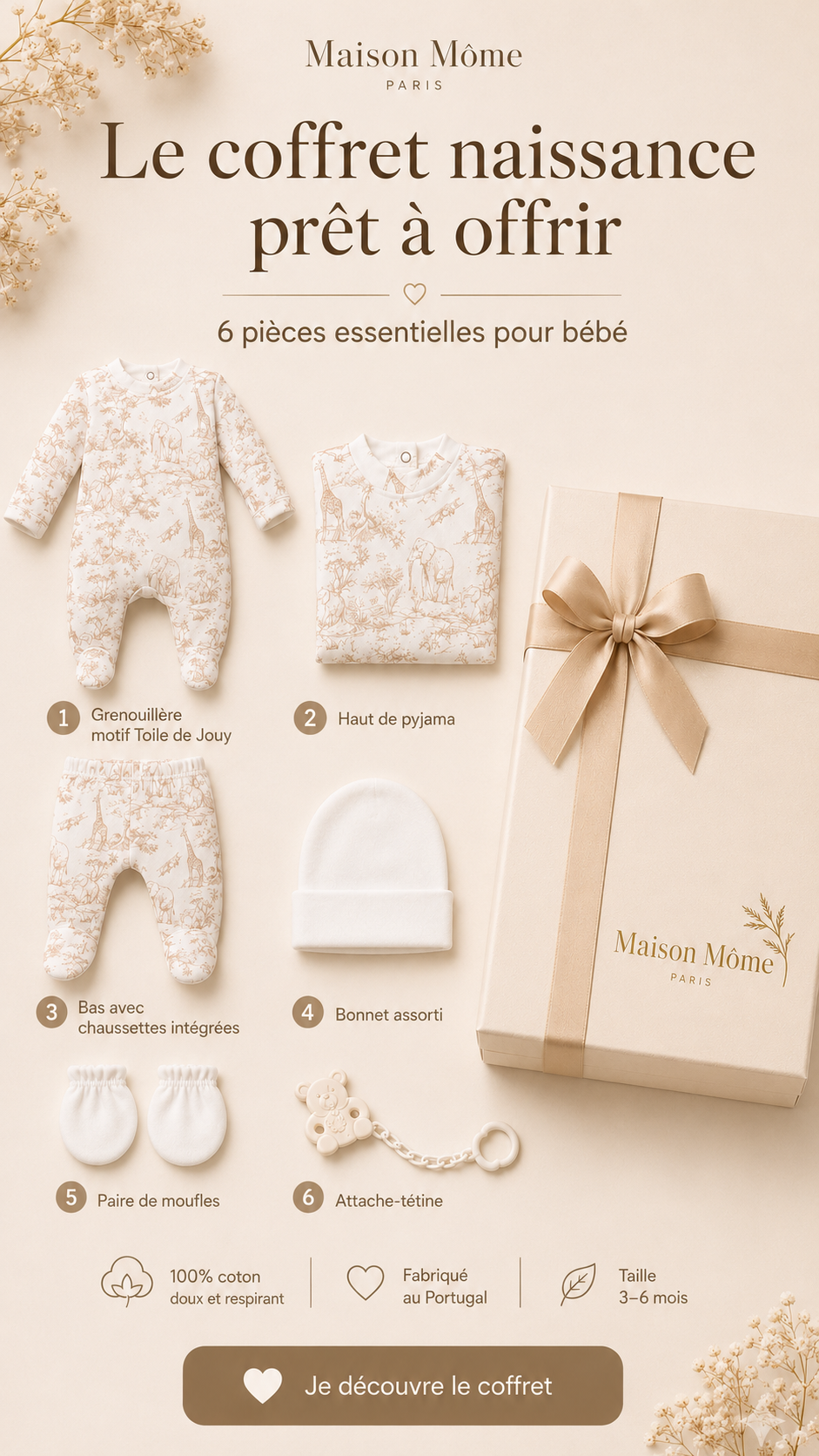 Maison Môme Paris Facebook ad from May 13, 2026
