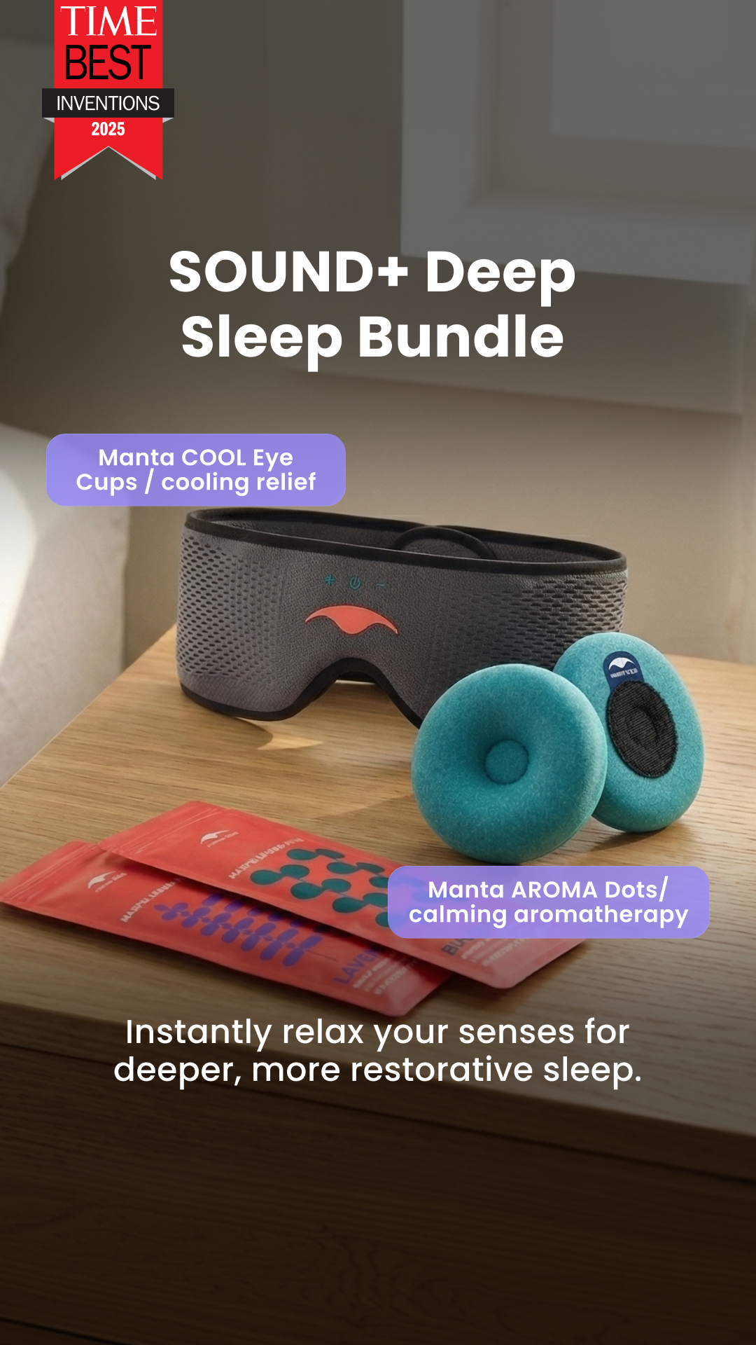 Manta Sleep Facebook ad