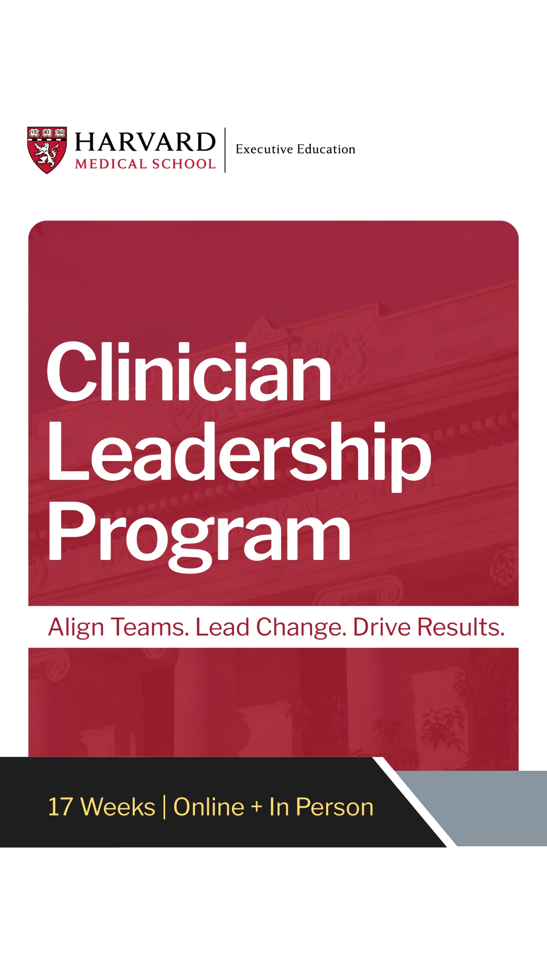 Harvard Medical School Professional, Corporate, and Continuing Education Facebook ad