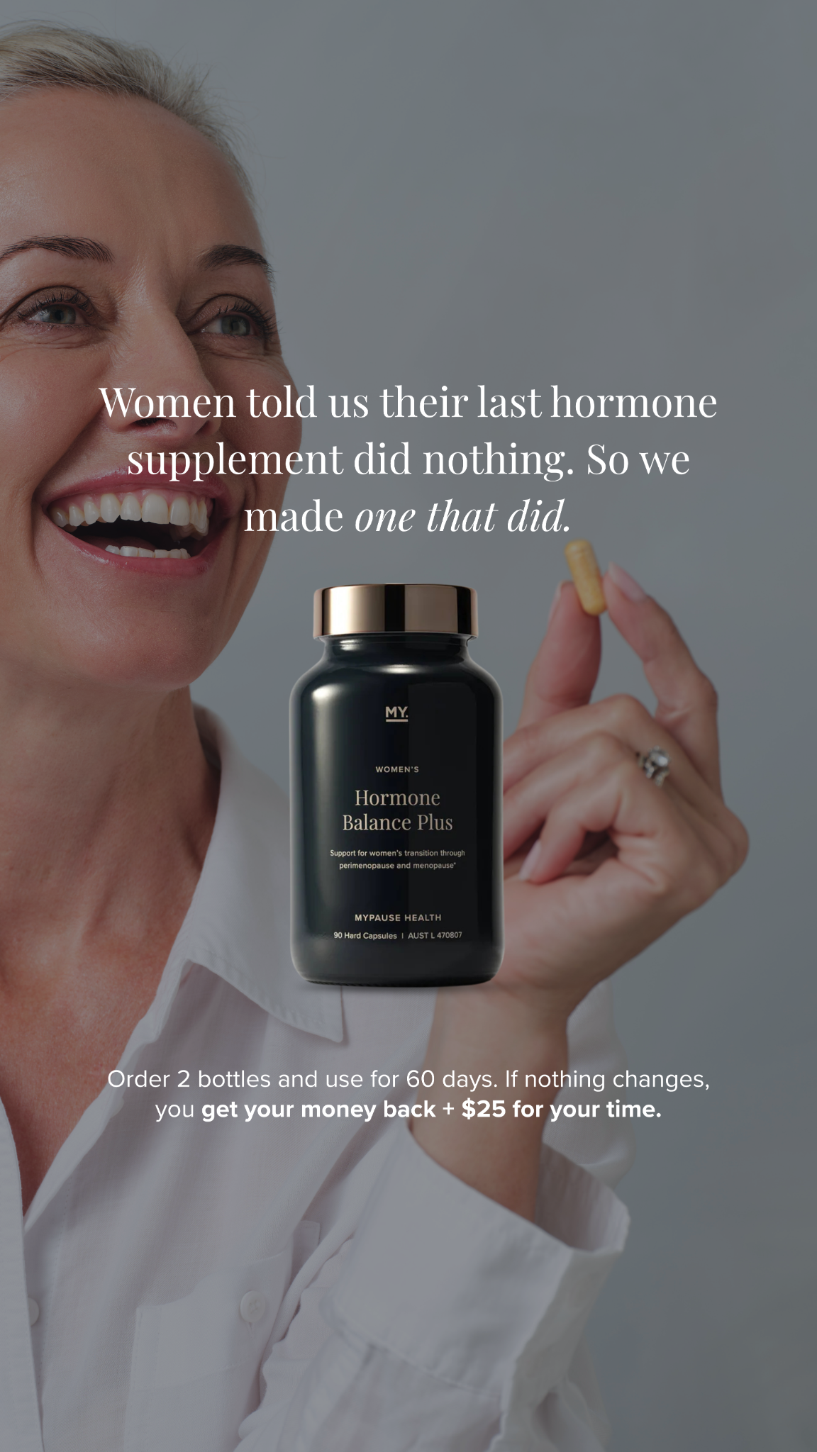 MyPause Health Facebook ad