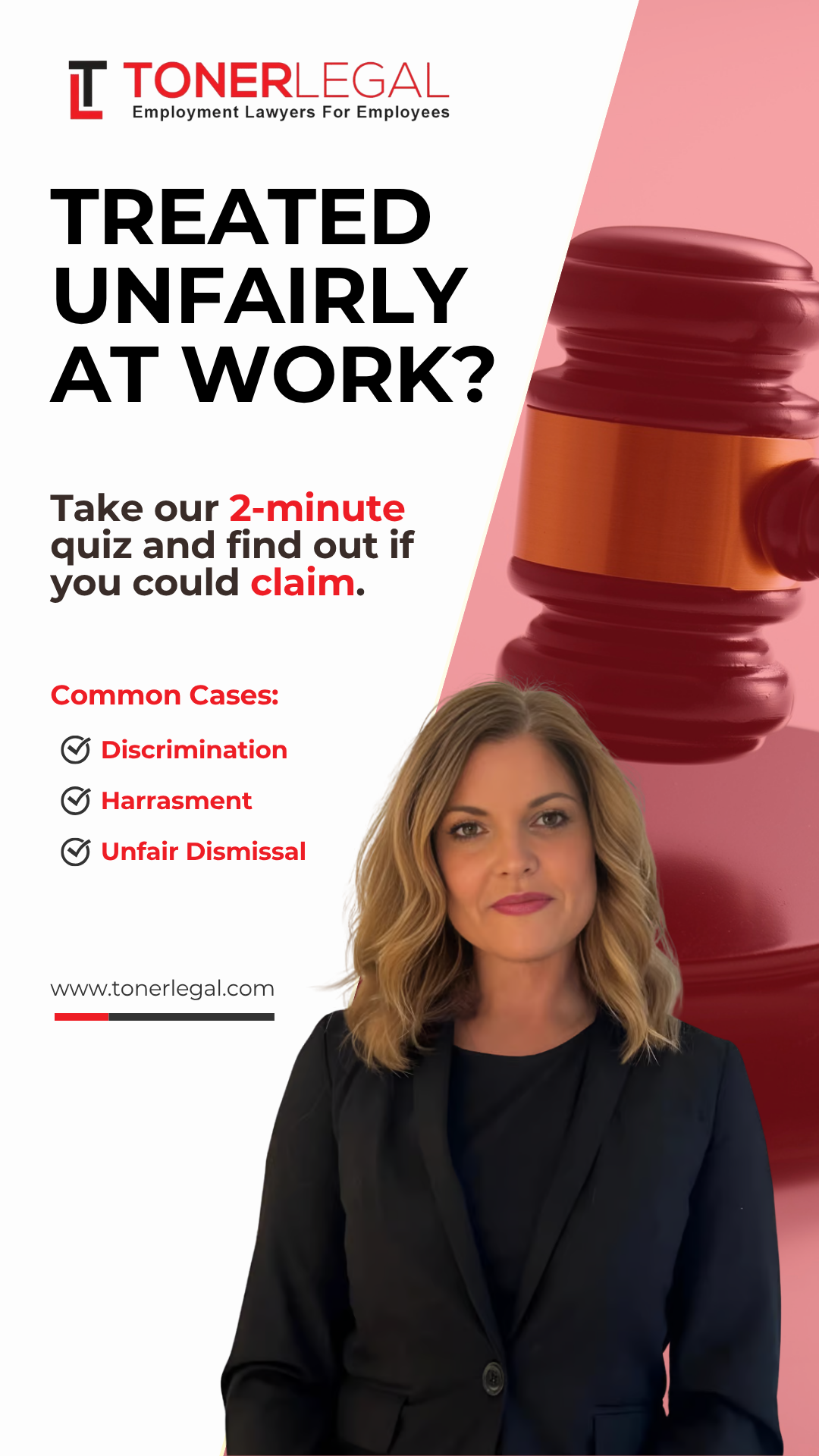 Toner Legal Facebook ad