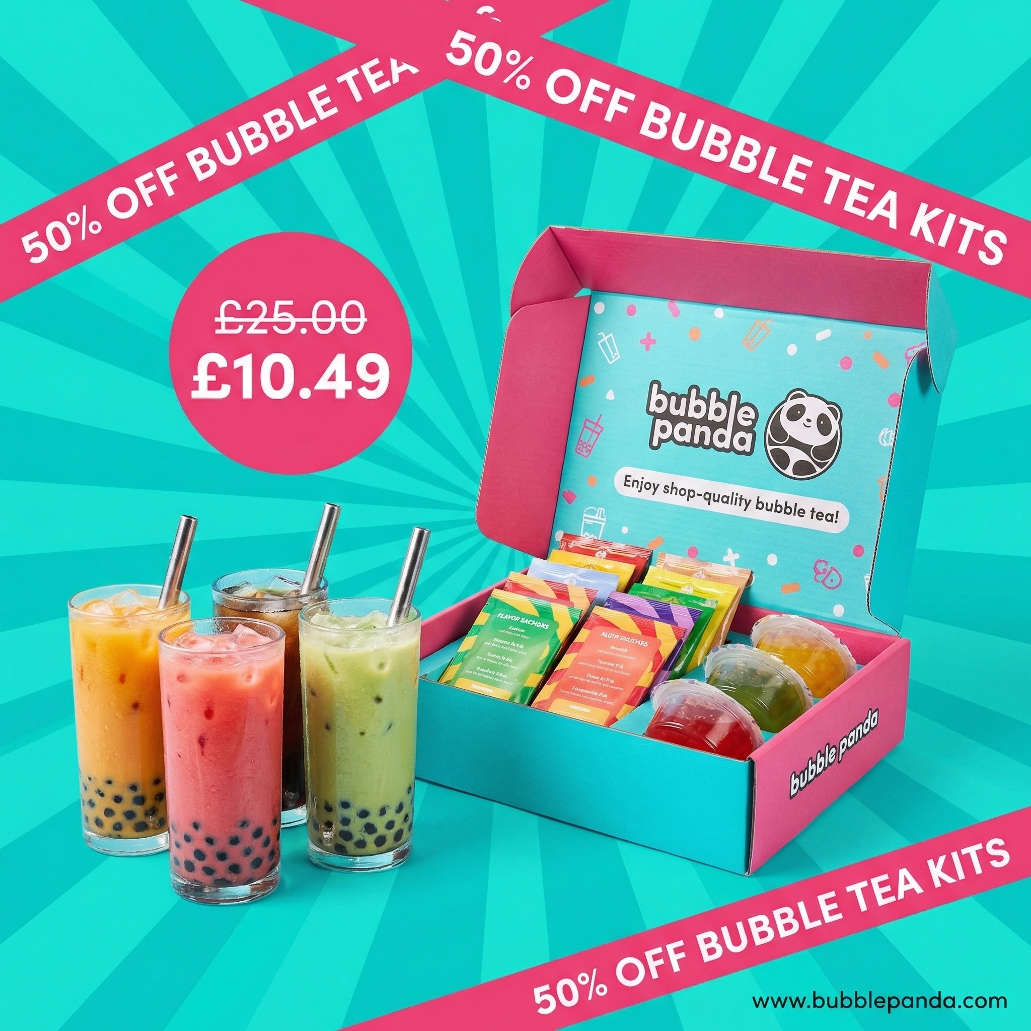 Bubble Panda Facebook ad
