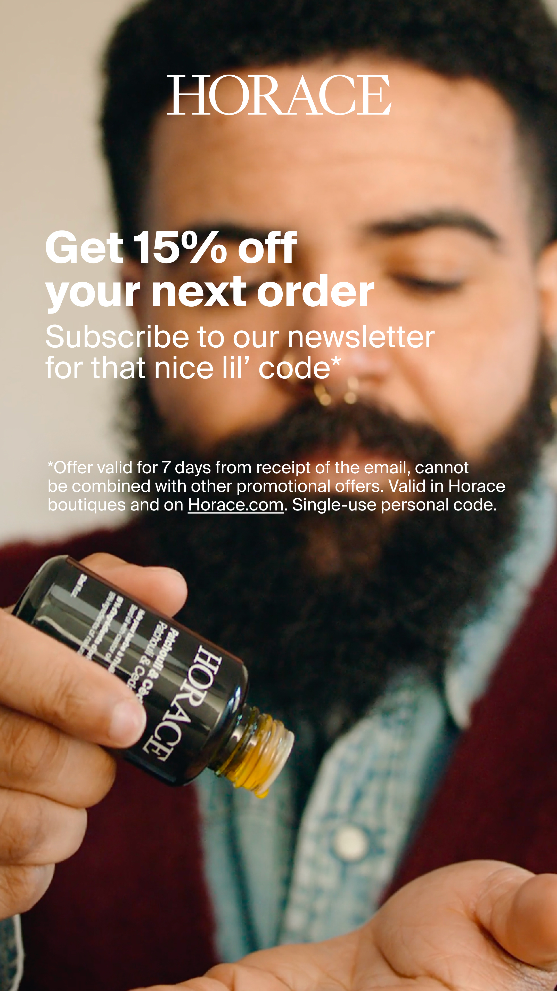 Horace Facebook ad