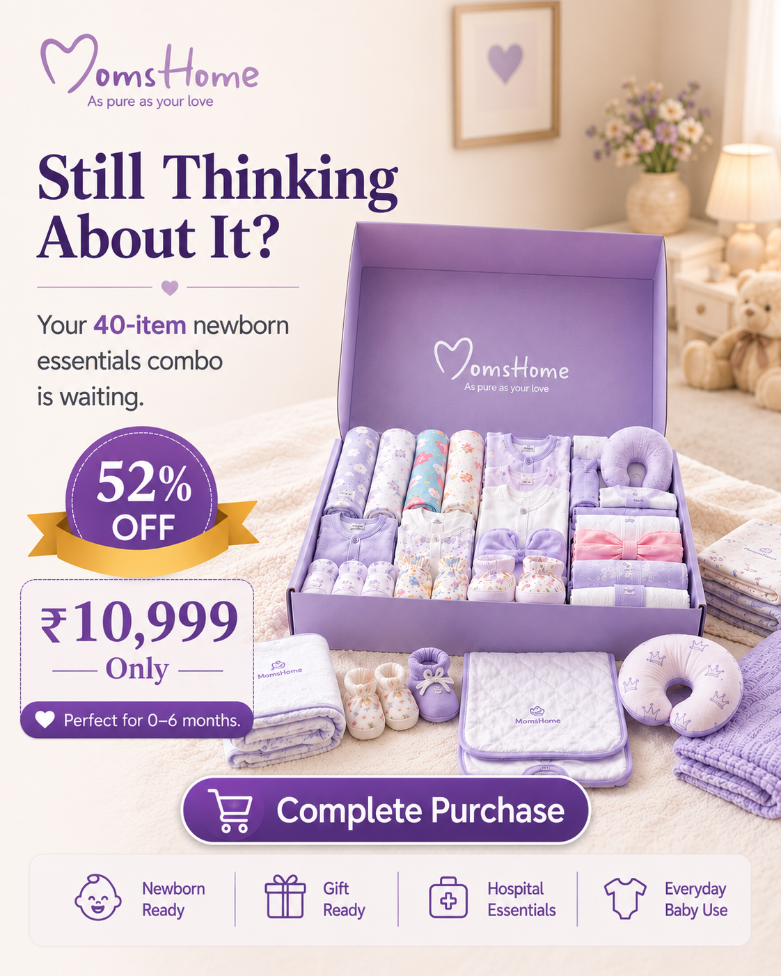 MomshomeOrganic Facebook ad