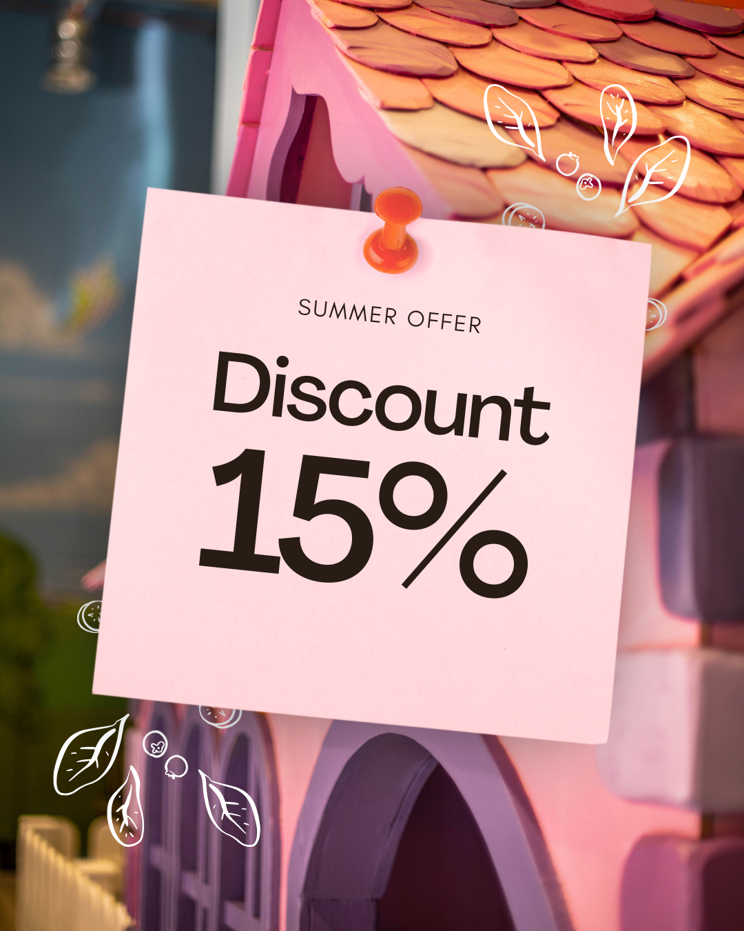 Fun Street Facebook ad: Get 15% Discount Voucher Now