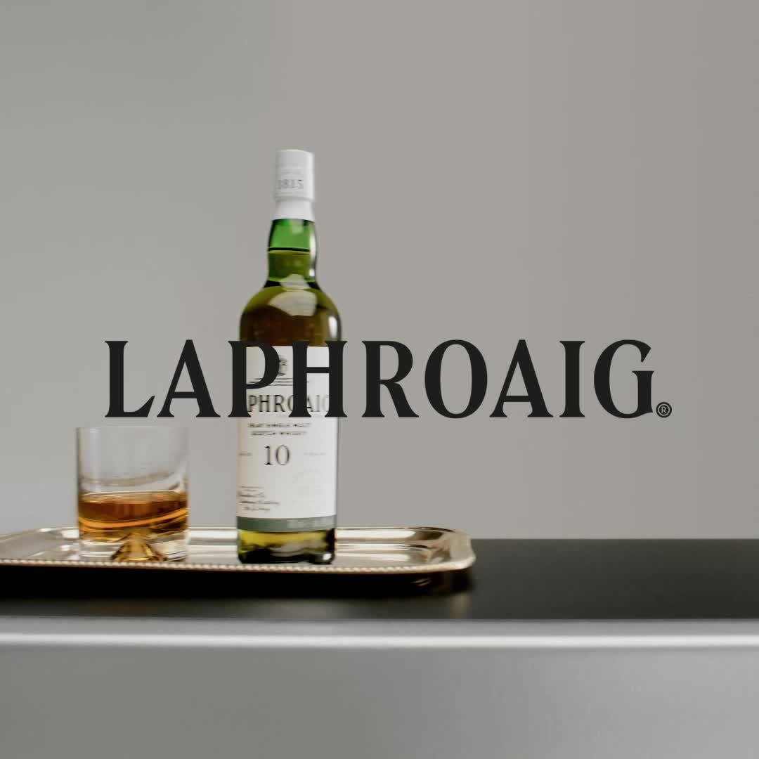 Laphroaig Facebook ad: Laphroaig. Unphorgettable.