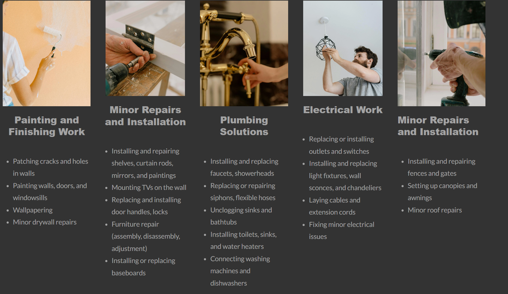 Fast Fix Charlotte LLC Facebook ad: Laminate flooring & trim installation