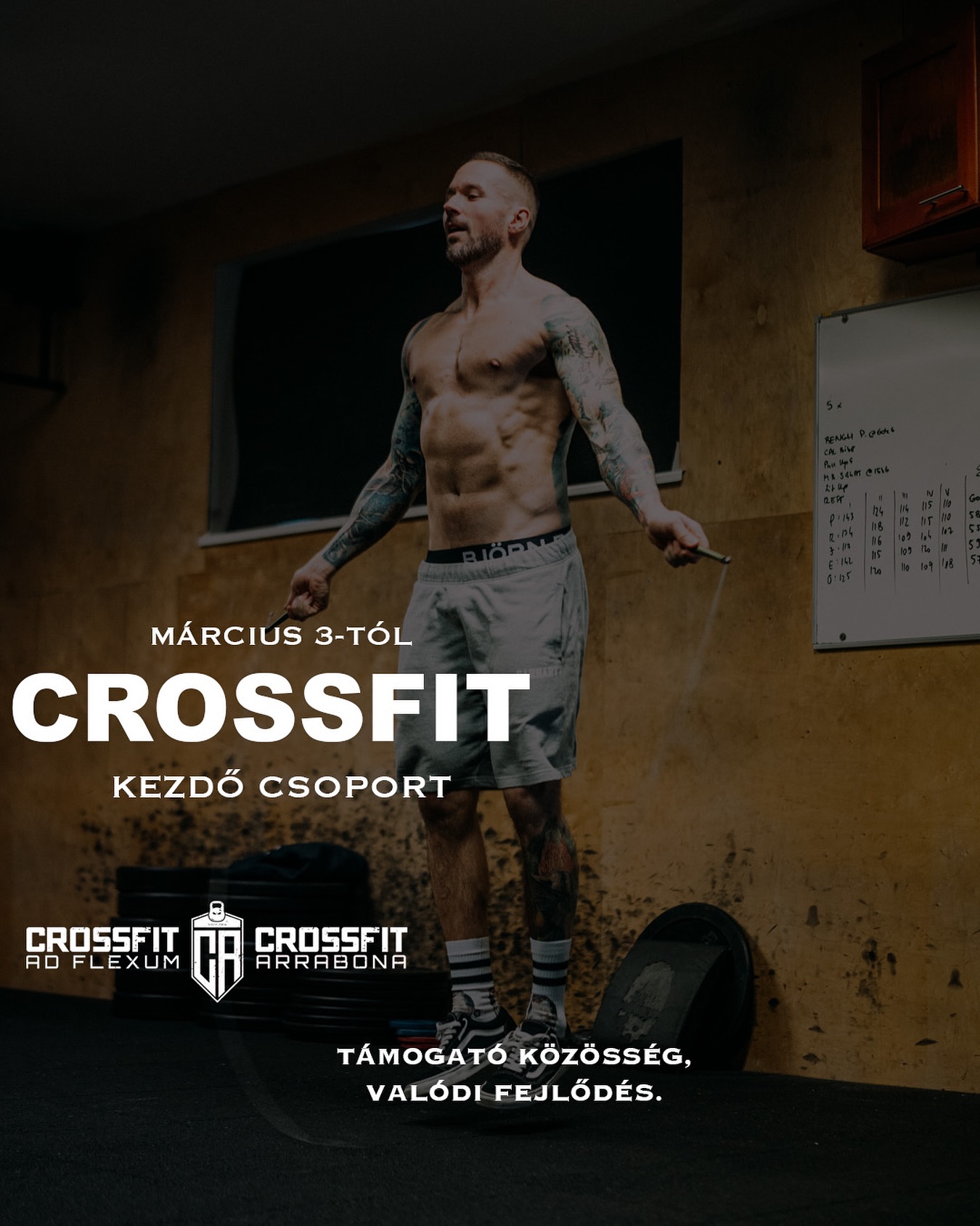 Crossfit Ad Flexum Facebook ad: Kezdőknek