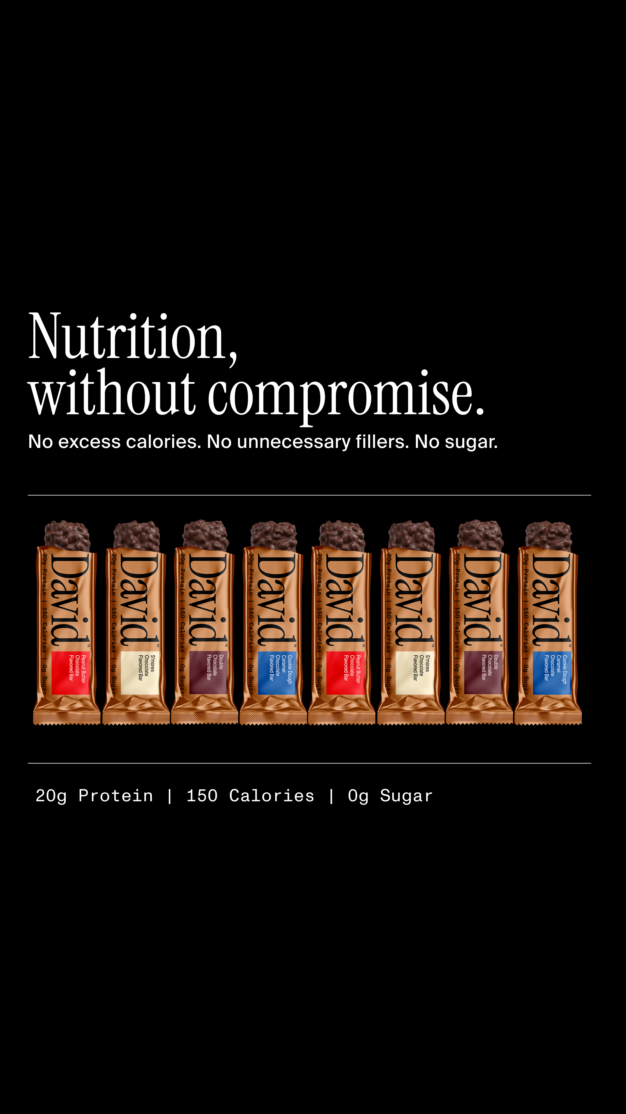David Protein Facebook ad