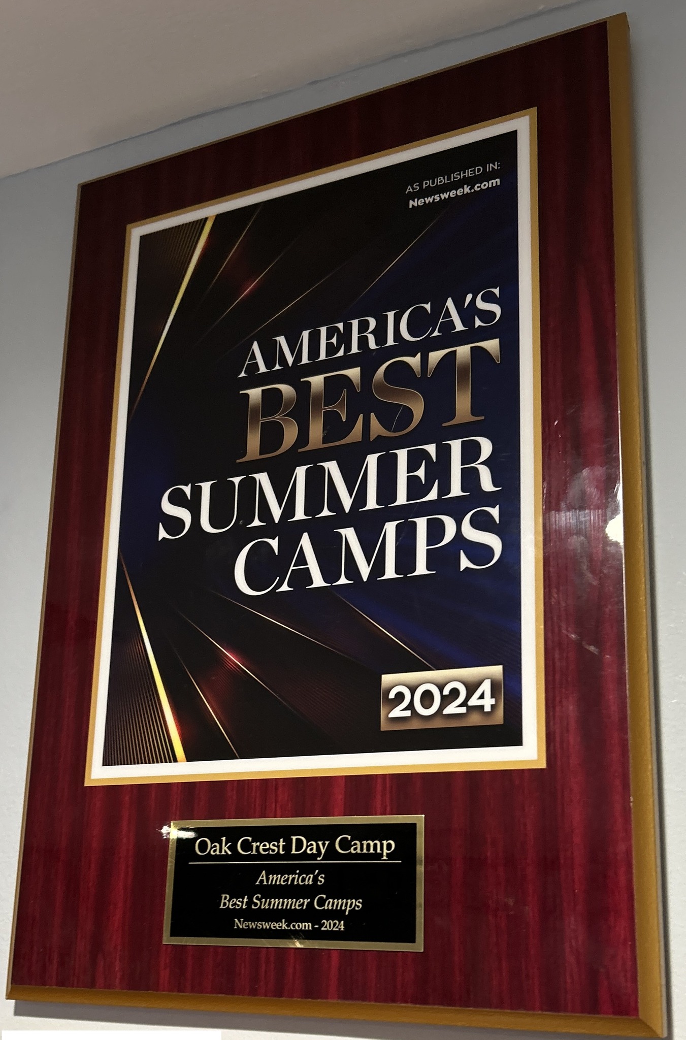 Oak Crest Day Camp (Official) Facebook ad