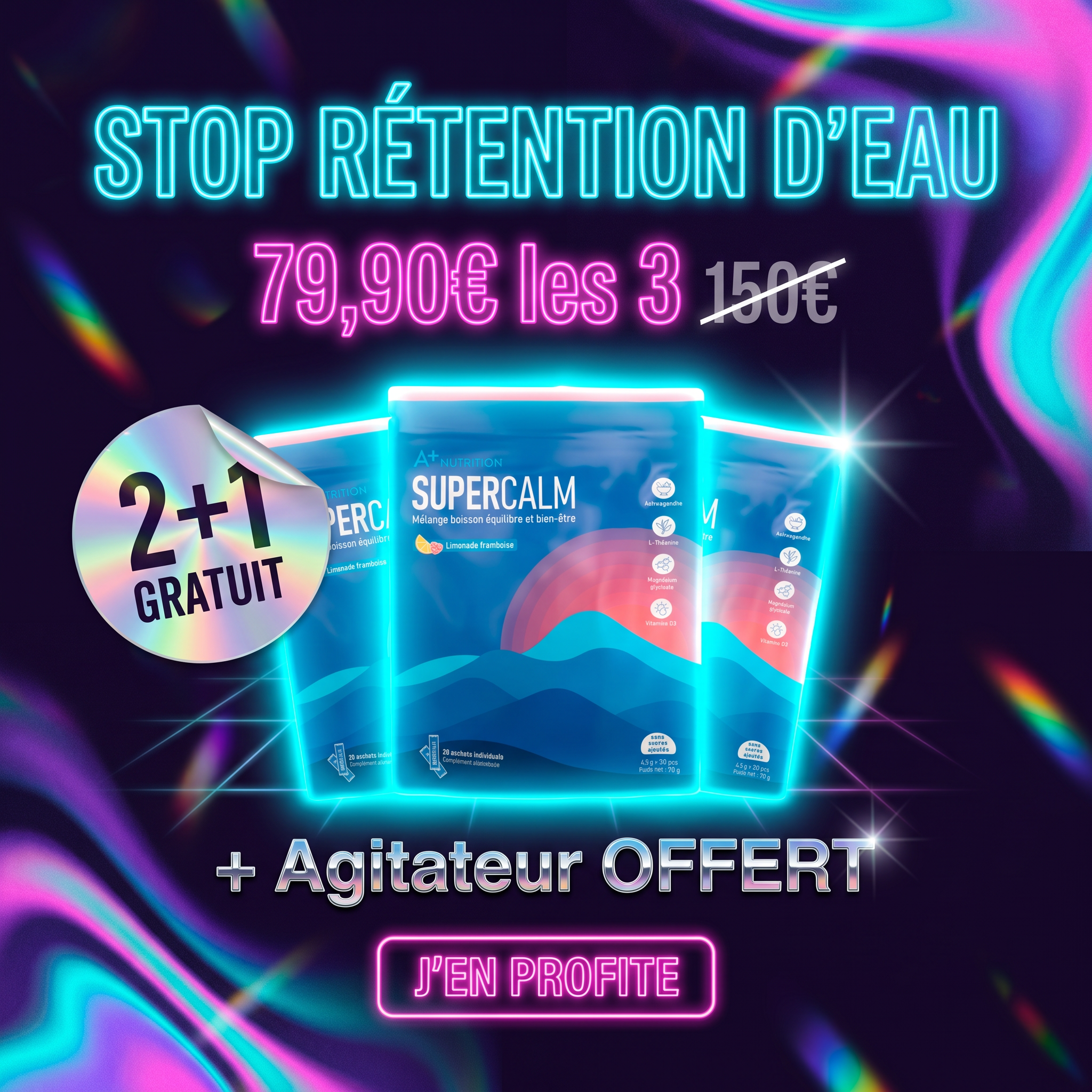A+ Nutrition Facebook ad