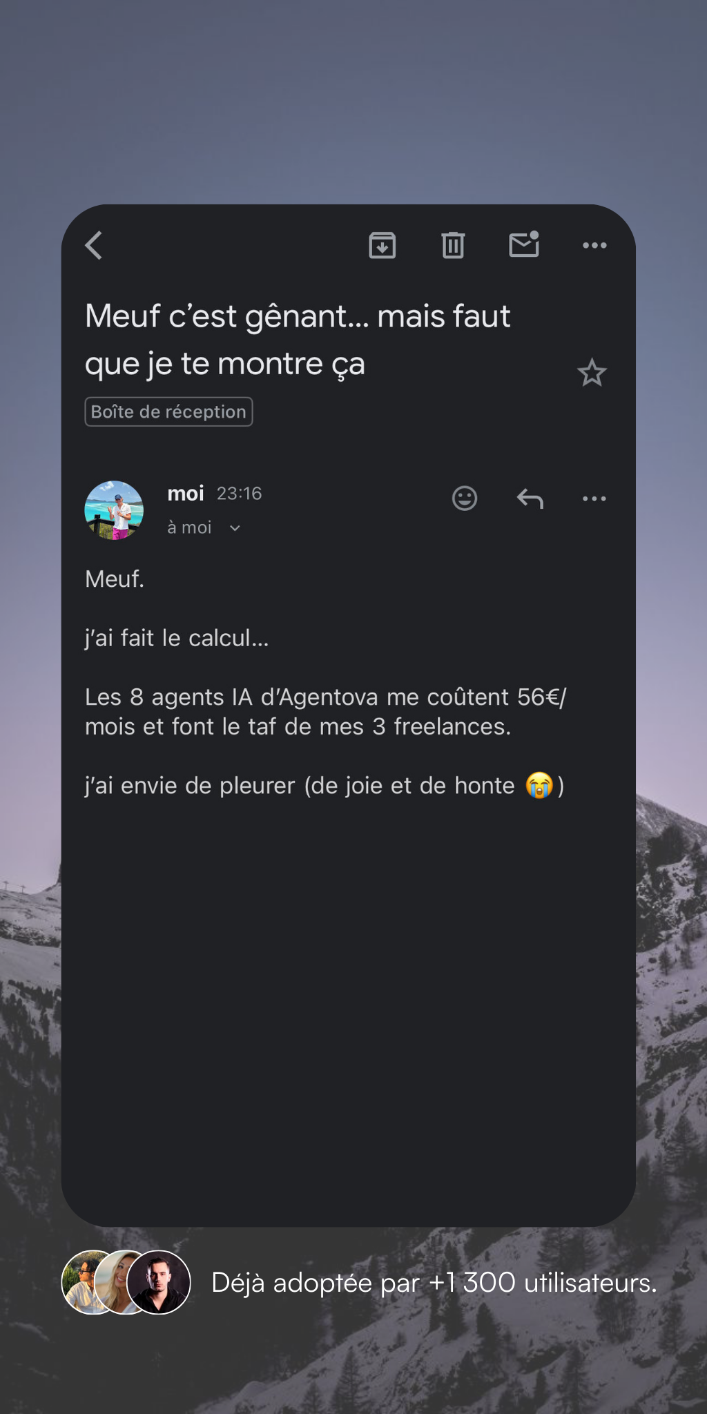 Agentova.ai Facebook ad