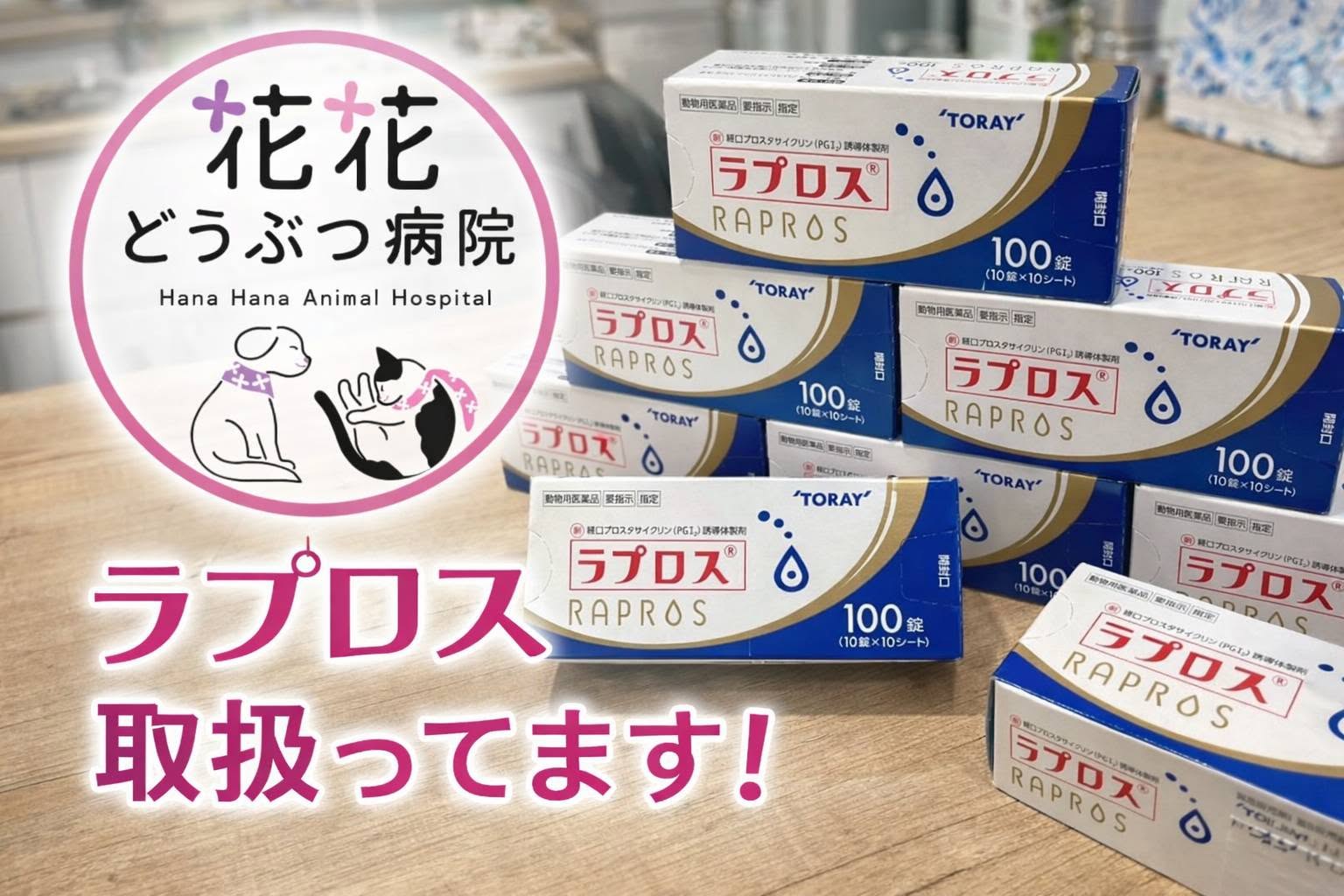 日本花花動物醫院 Facebook ad: 花花動物病院 | LINE Official Account