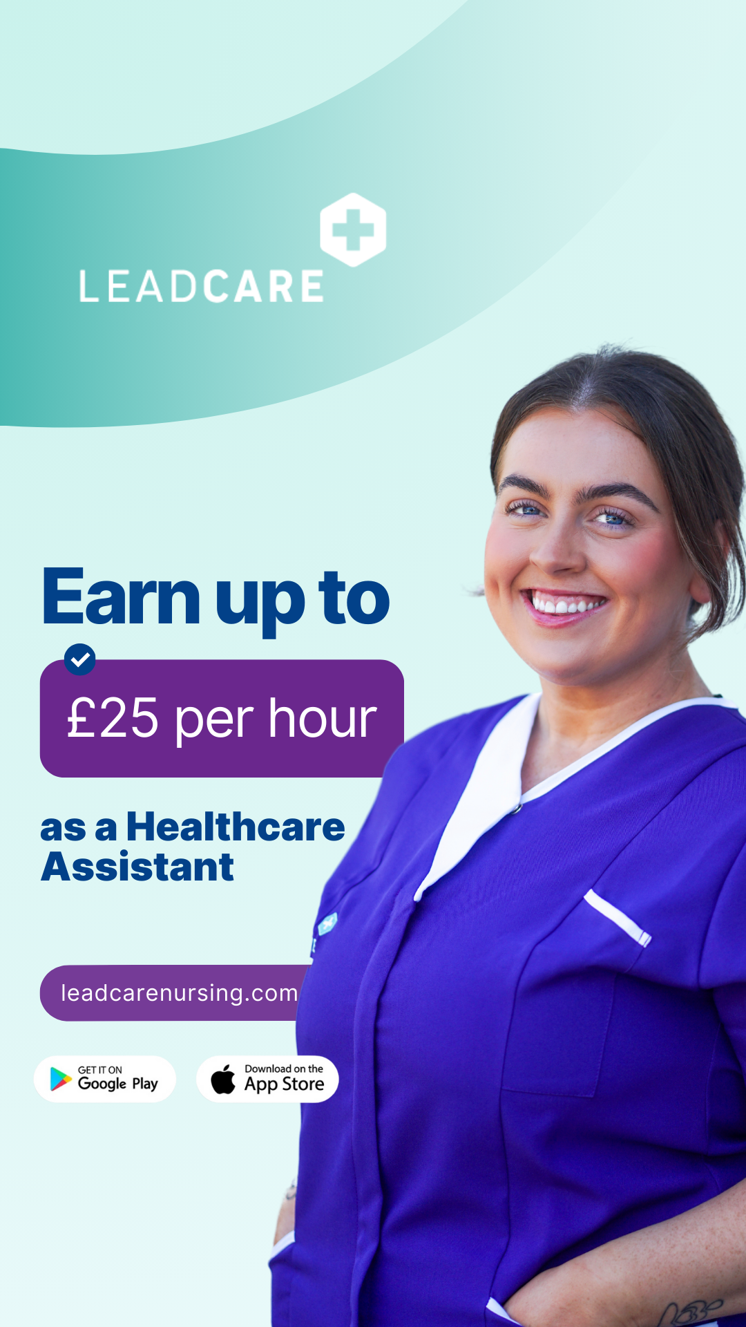 Leadcare Nursing Agency Facebook ad
