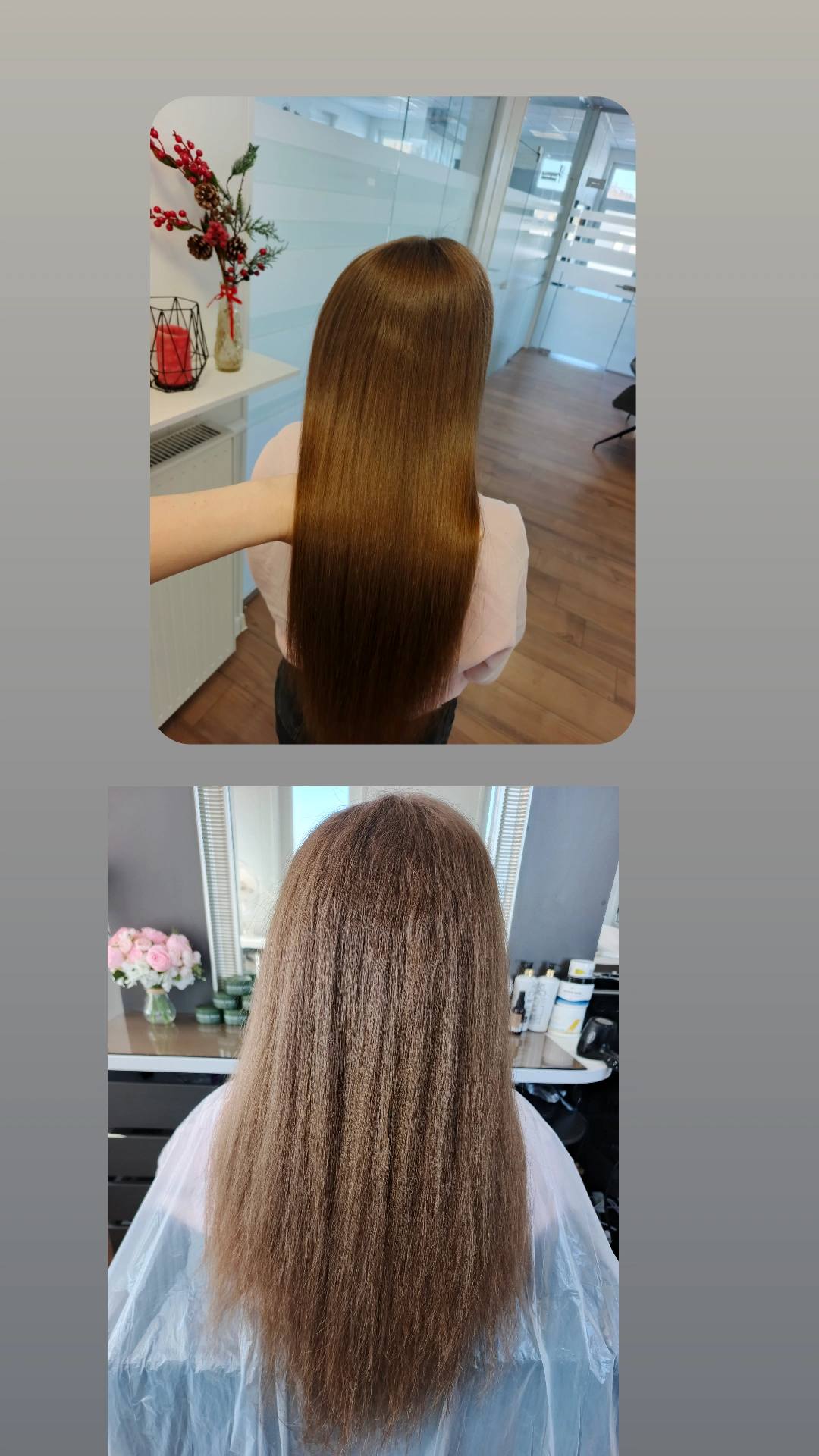 Keratin Plunge Facebook ad: Rekonstrukcija ir plaukų modifikacija