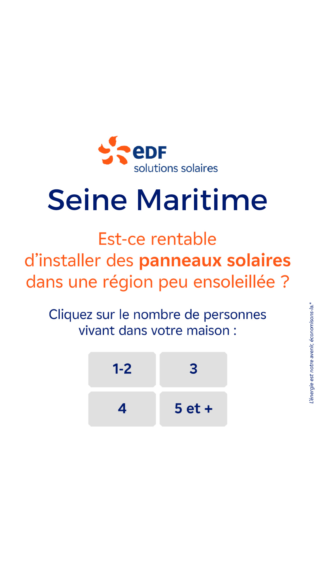 Mes offres EDF solutions solaires Facebook ad