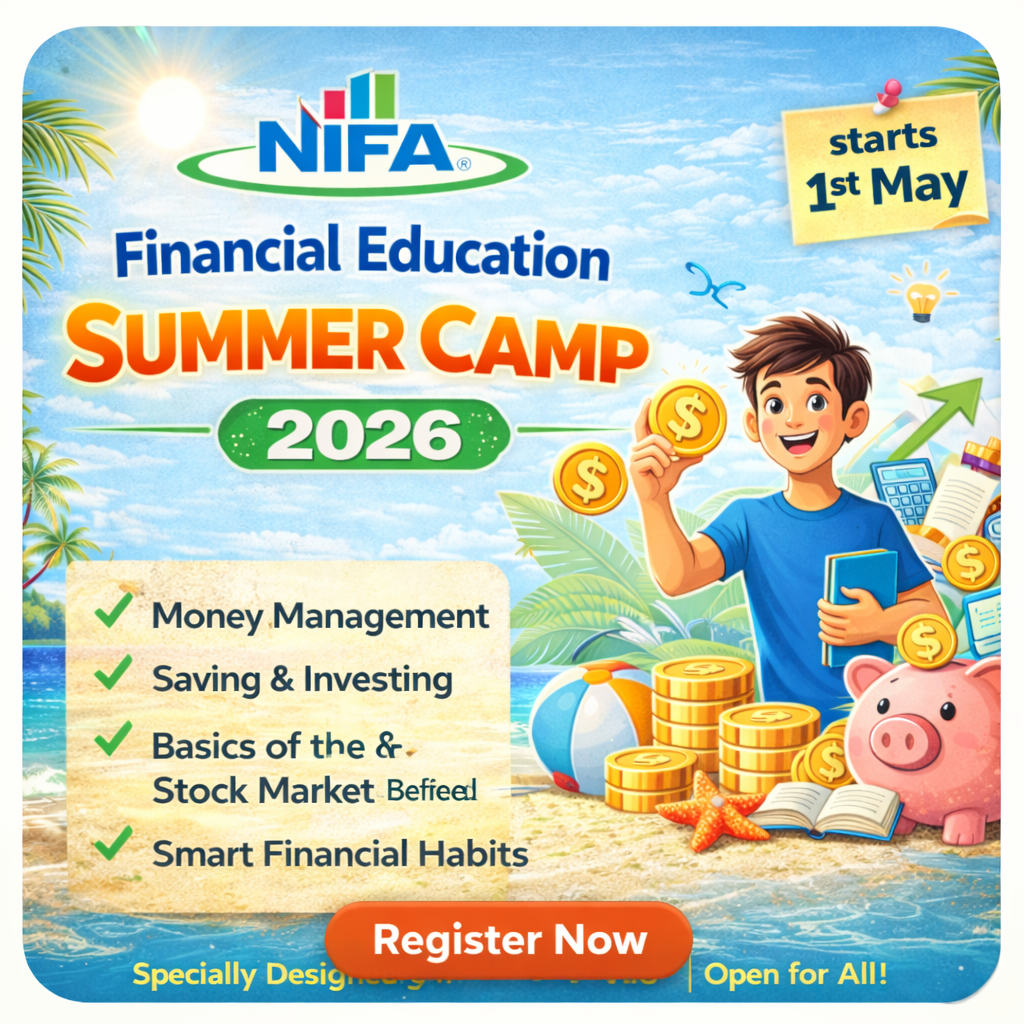 Nirman Institute of Financial Awareness Facebook ad from Mar 21, 2026
