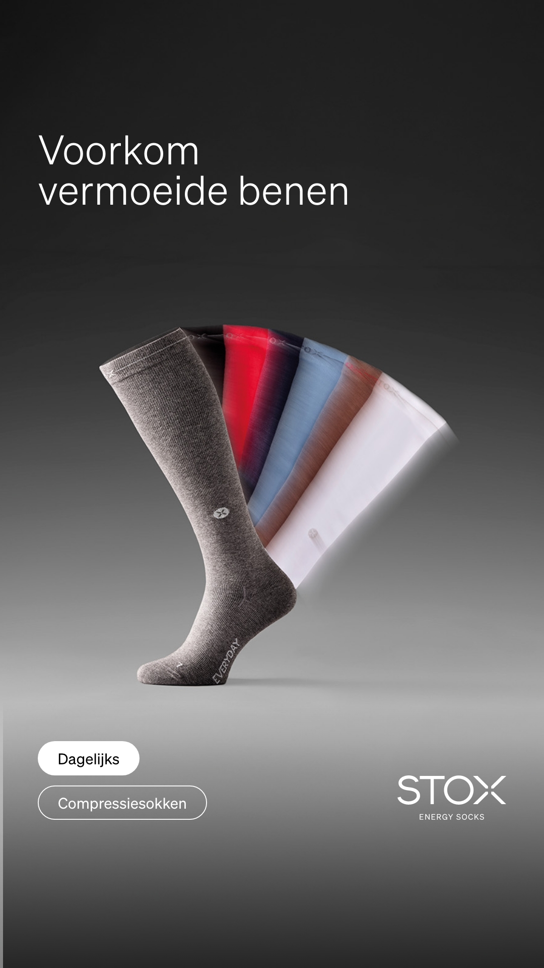 STOX Energy Socks Facebook ad