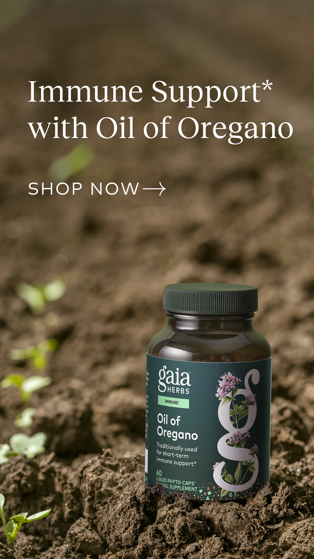 Gaia Herbs Facebook ad